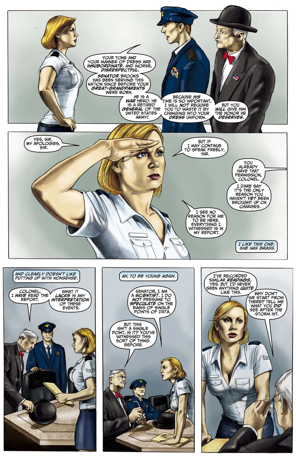 Read online Liberty Girl comic -  Issue #1 - 17