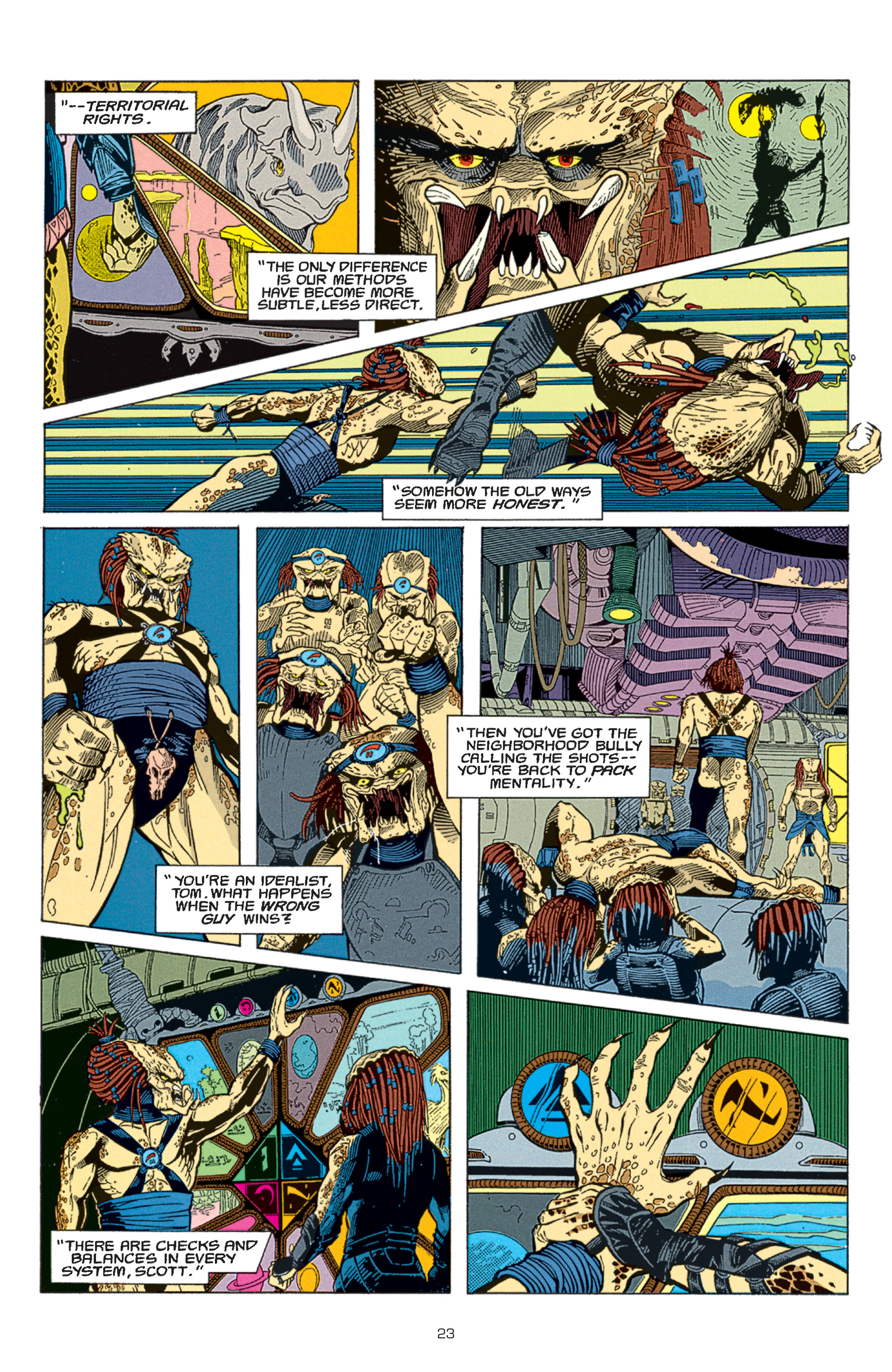 Read online Aliens vs. Predator: The Essential Comics comic -  Issue # TPB 1 (Part 1) - 25