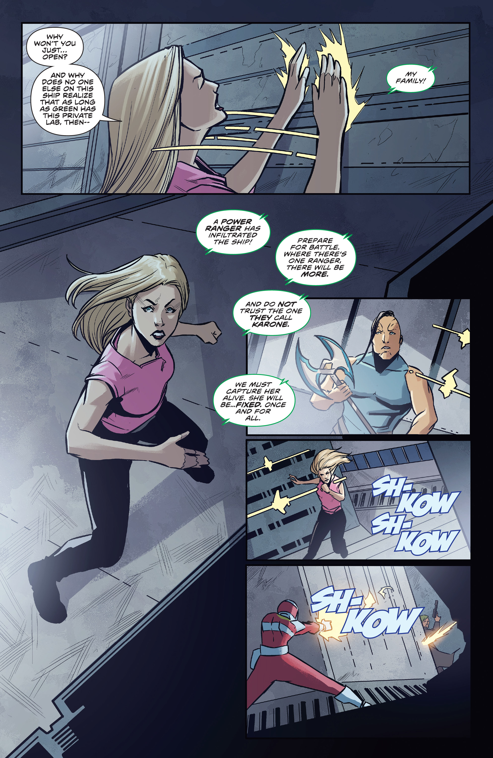 Read online Saban's Power Rangers: The Psycho Path comic -  Issue # TPB - 53