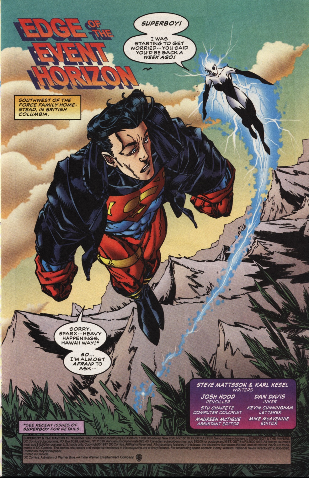 Read online Superboy & The Ravers comic -  Issue #15 - 2