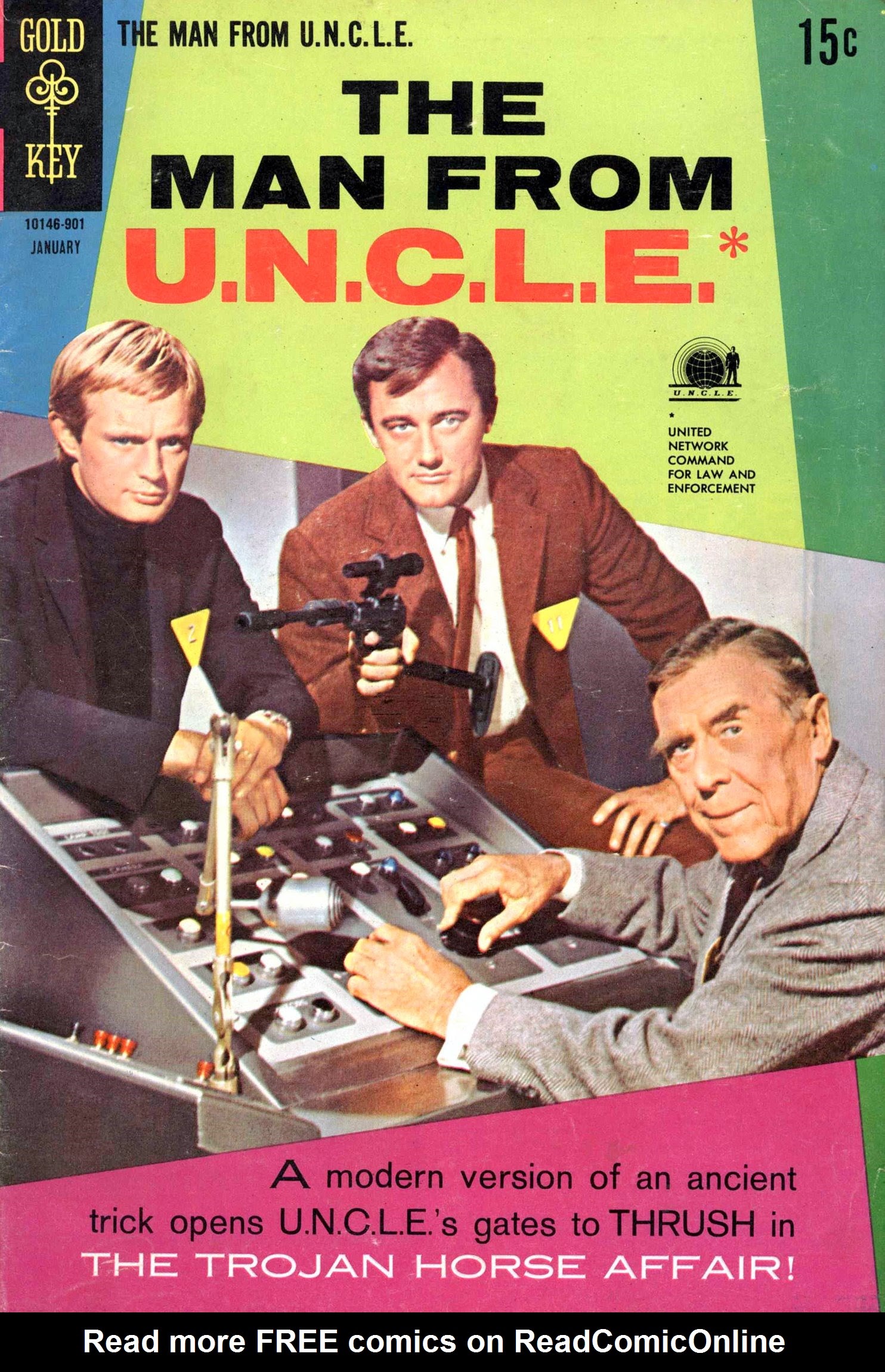 Read online The Man From U.N.C.L.E. comic -  Issue #21 - 1