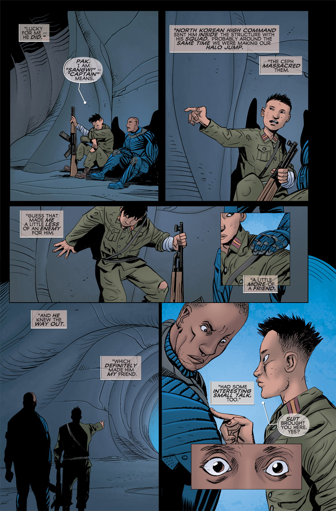 Read online Crysis comic -  Issue #4 - 16