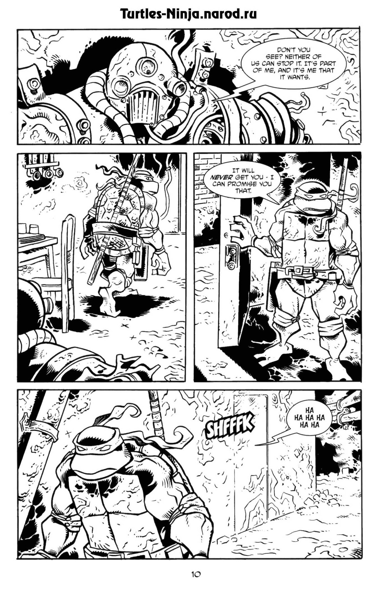 Read online Donatello The Brain Thief comic -  Issue #3 - 12