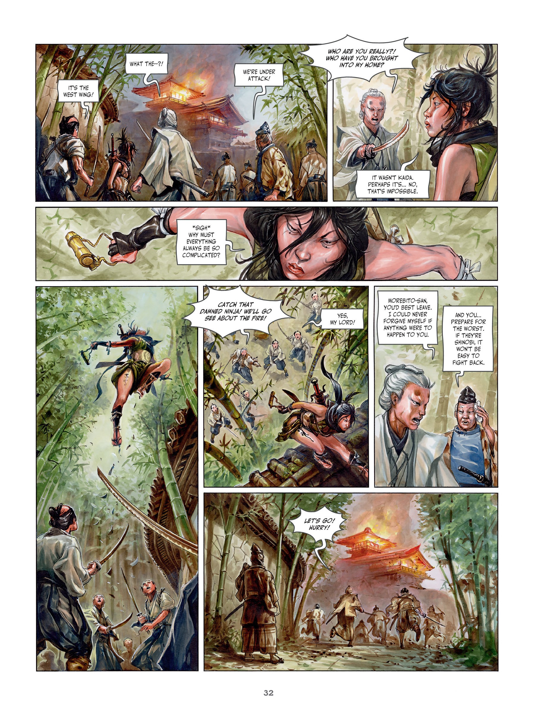 Read online The Mask of Fudo comic -  Issue #3 - 33