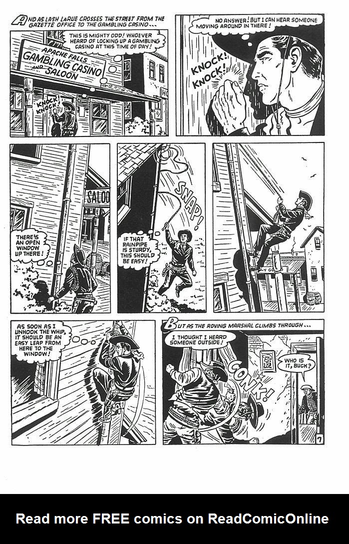 Read online Lash LaRue Western comic -  Issue #2 - 9