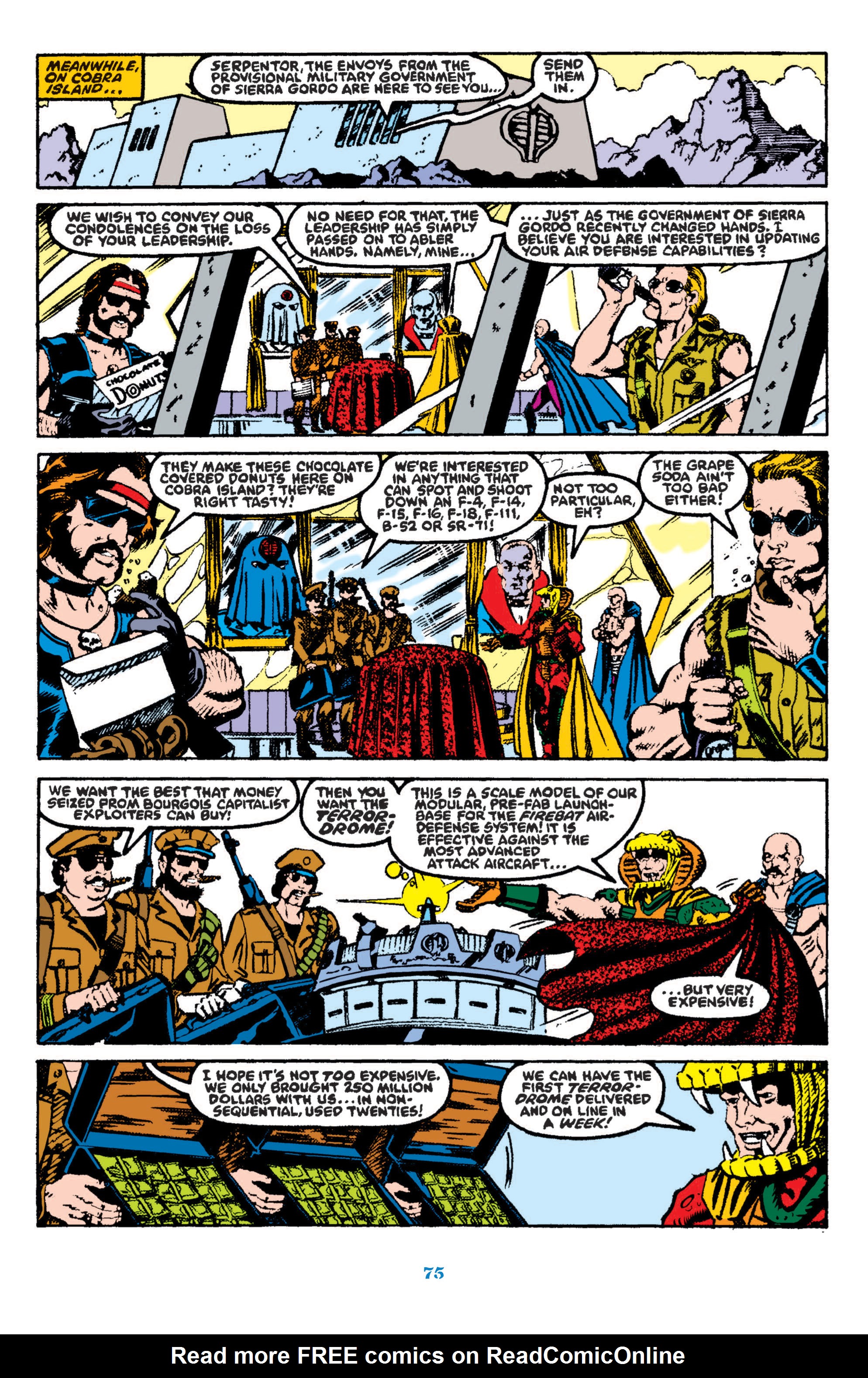 Read online Classic G.I. Joe comic -  Issue # TPB 6 (Part 1) - 76