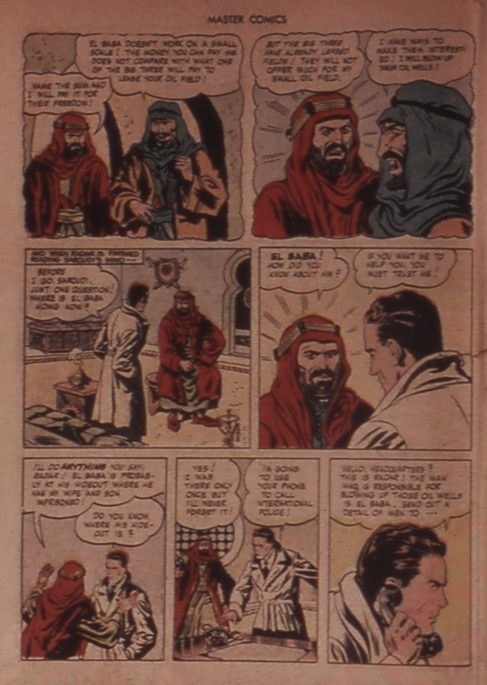 Read online Master Comics comic -  Issue #70 - 38