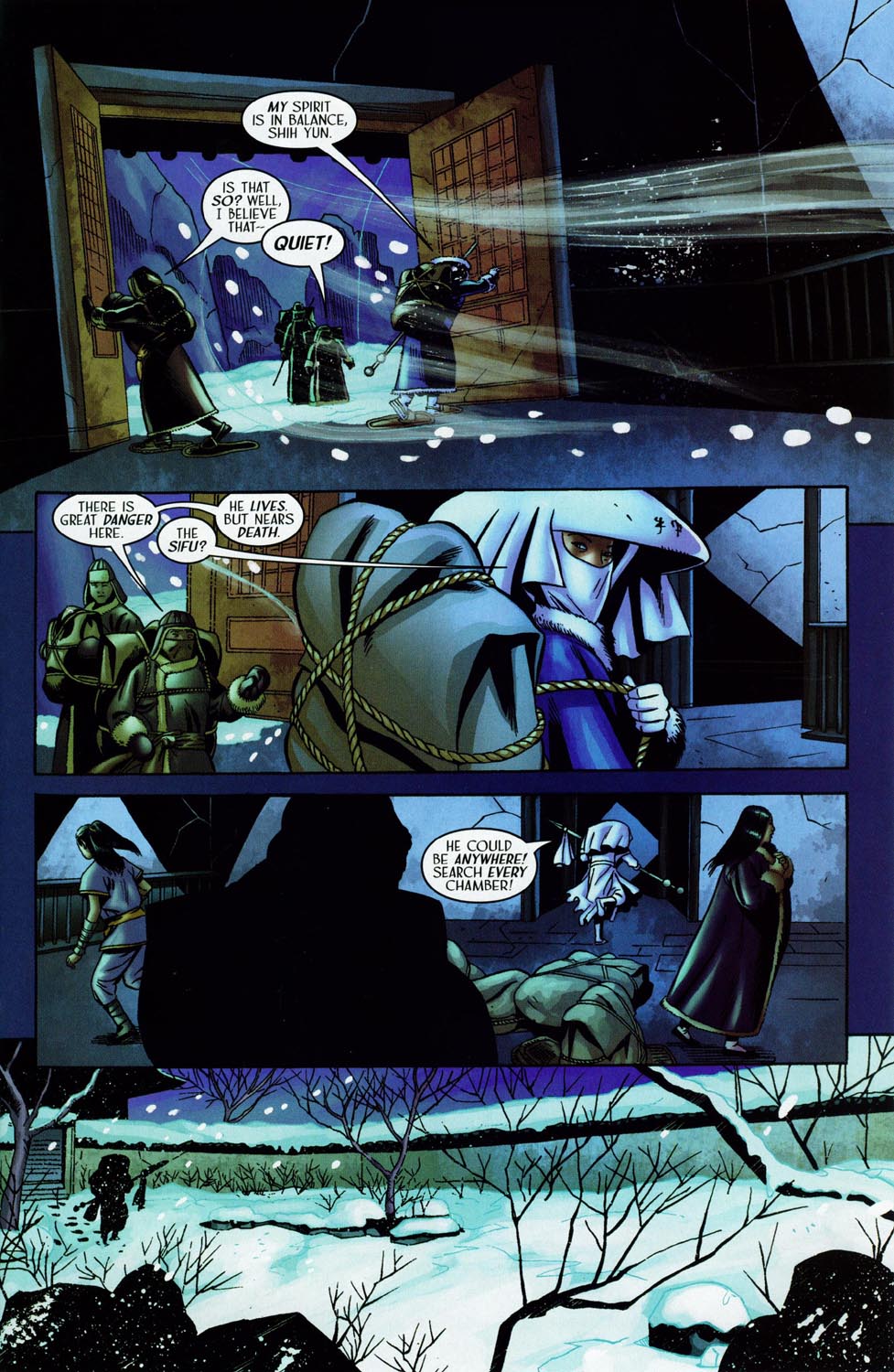 Read online Silken Ghost comic -  Issue #5 - 6