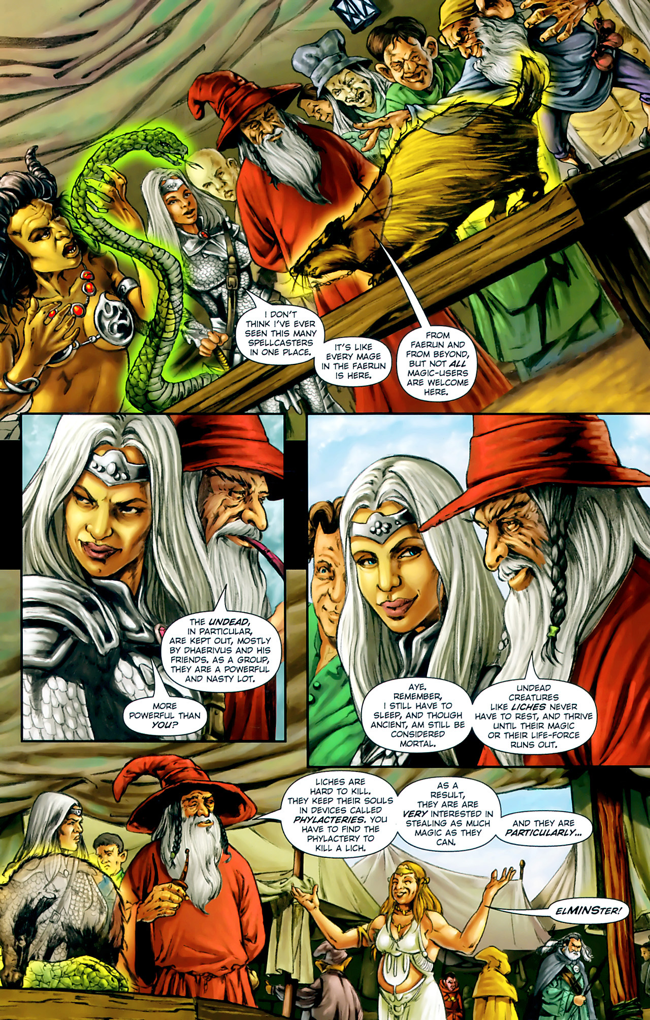 Read online The Worlds of Dungeons & Dragons comic -  Issue #3 - 11