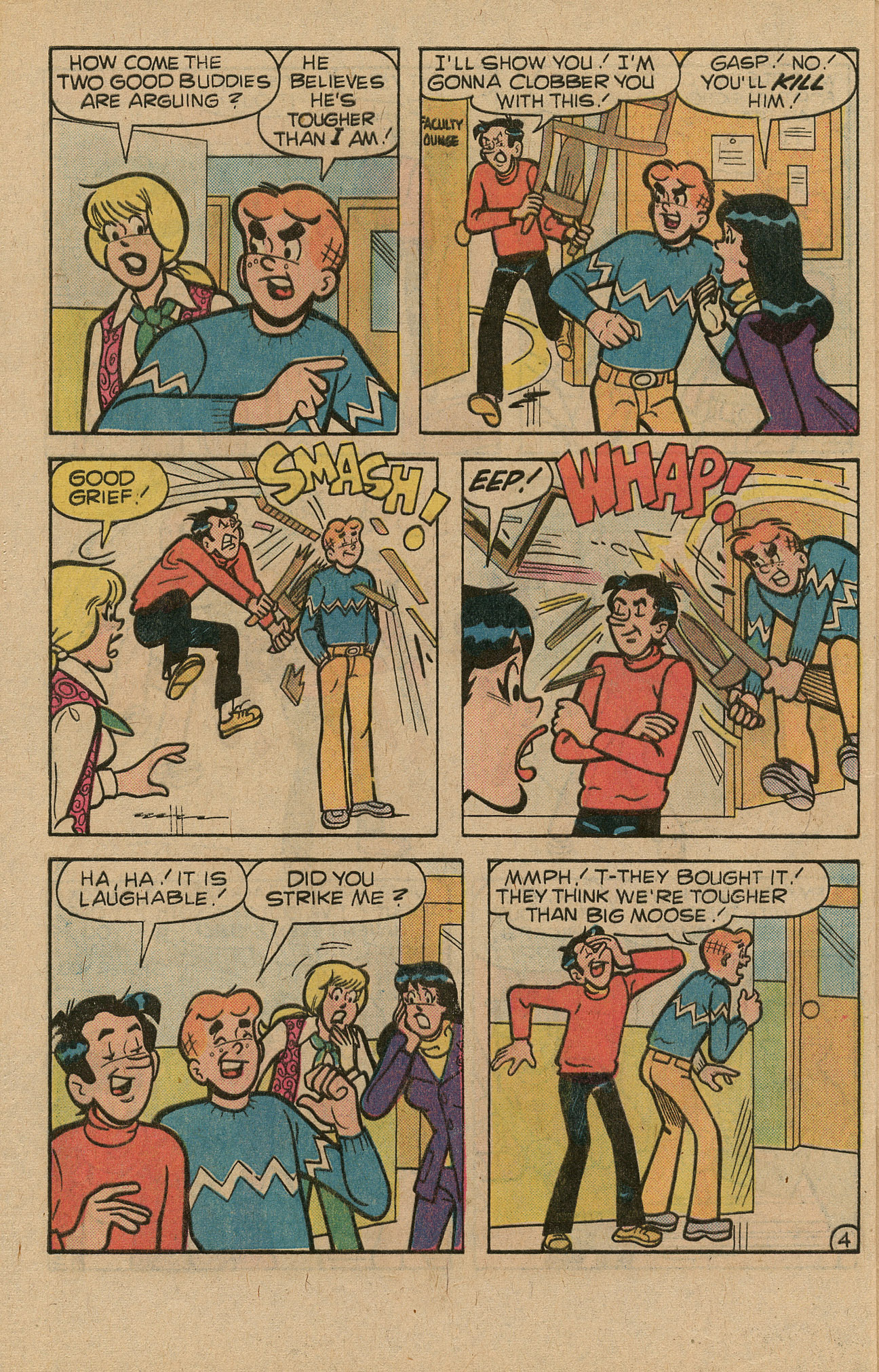 Read online Archie's TV Laugh-Out comic -  Issue #50 - 32