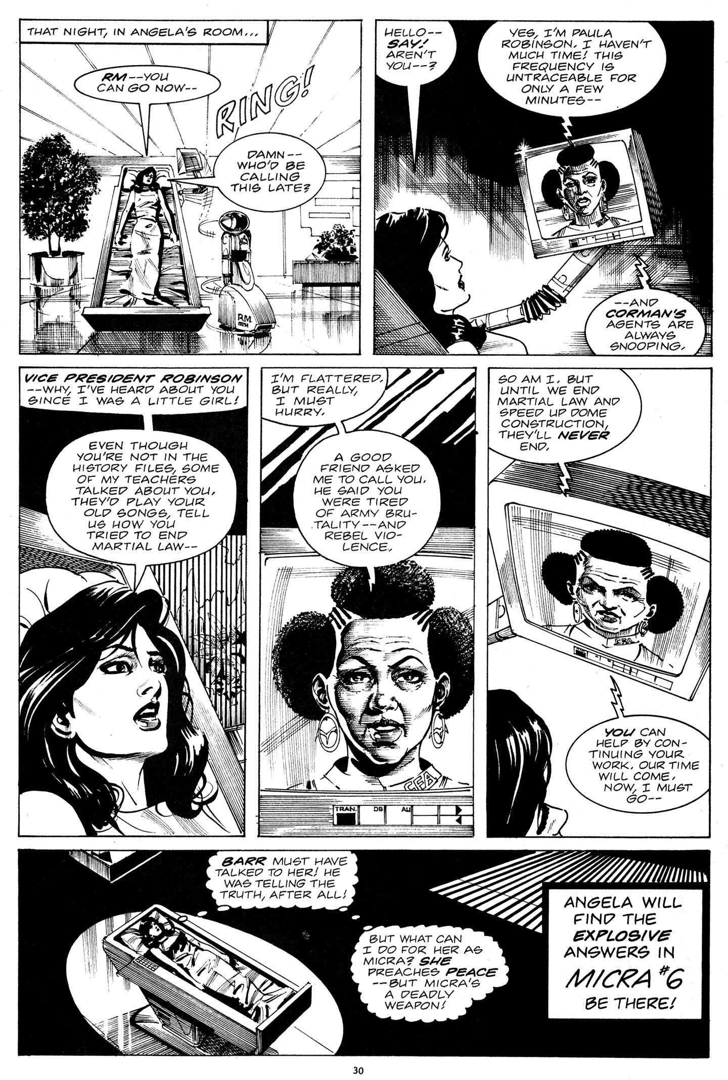 Read online MICRA: Mind Controlled Remote Automaton comic -  Issue #5 - 32
