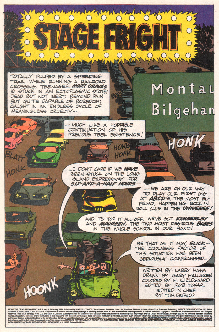 Read online Mort The Dead Teenager comic -  Issue #3 - 3