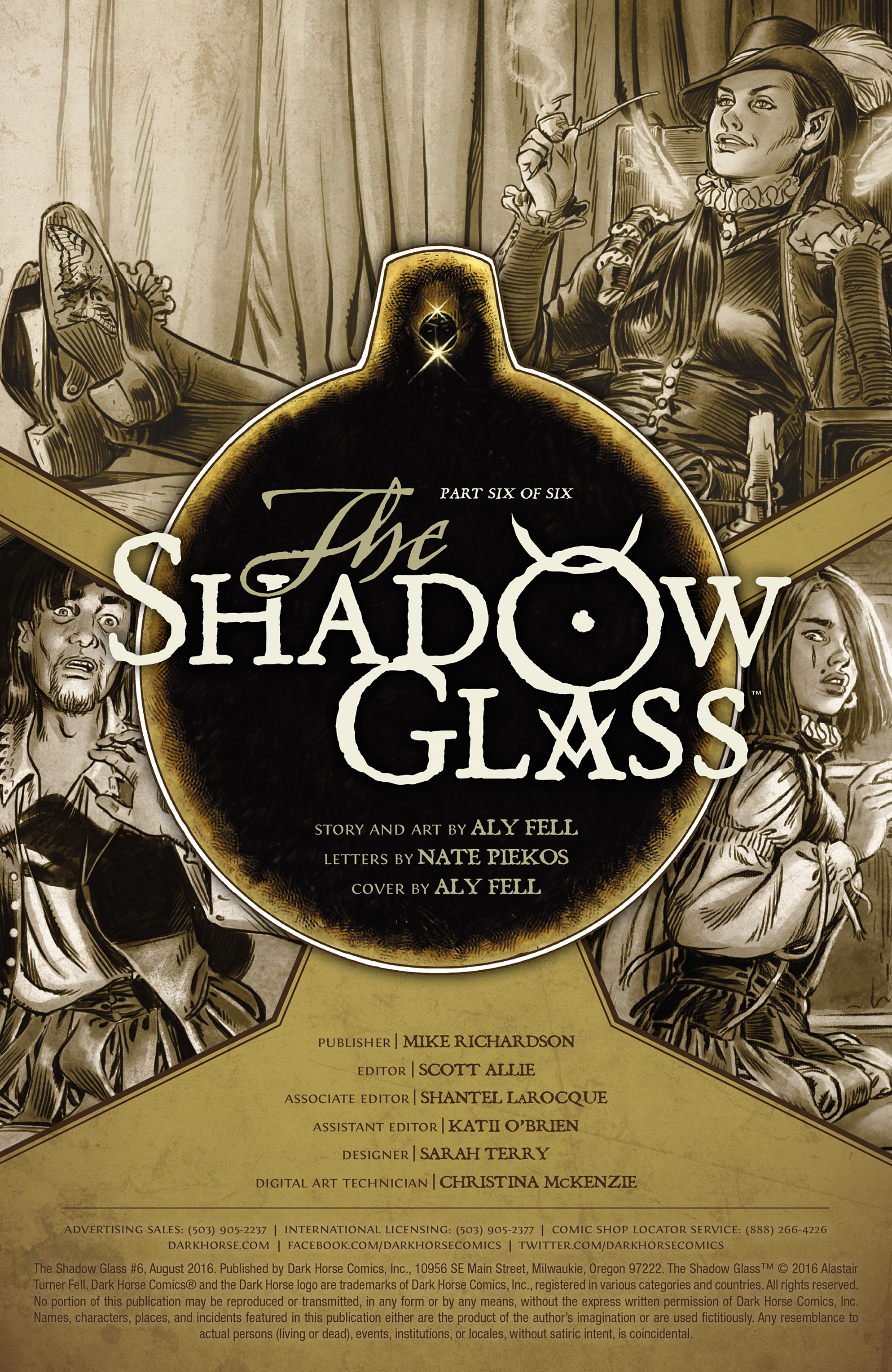 Read online The Shadow Glass comic -  Issue #6 - 2