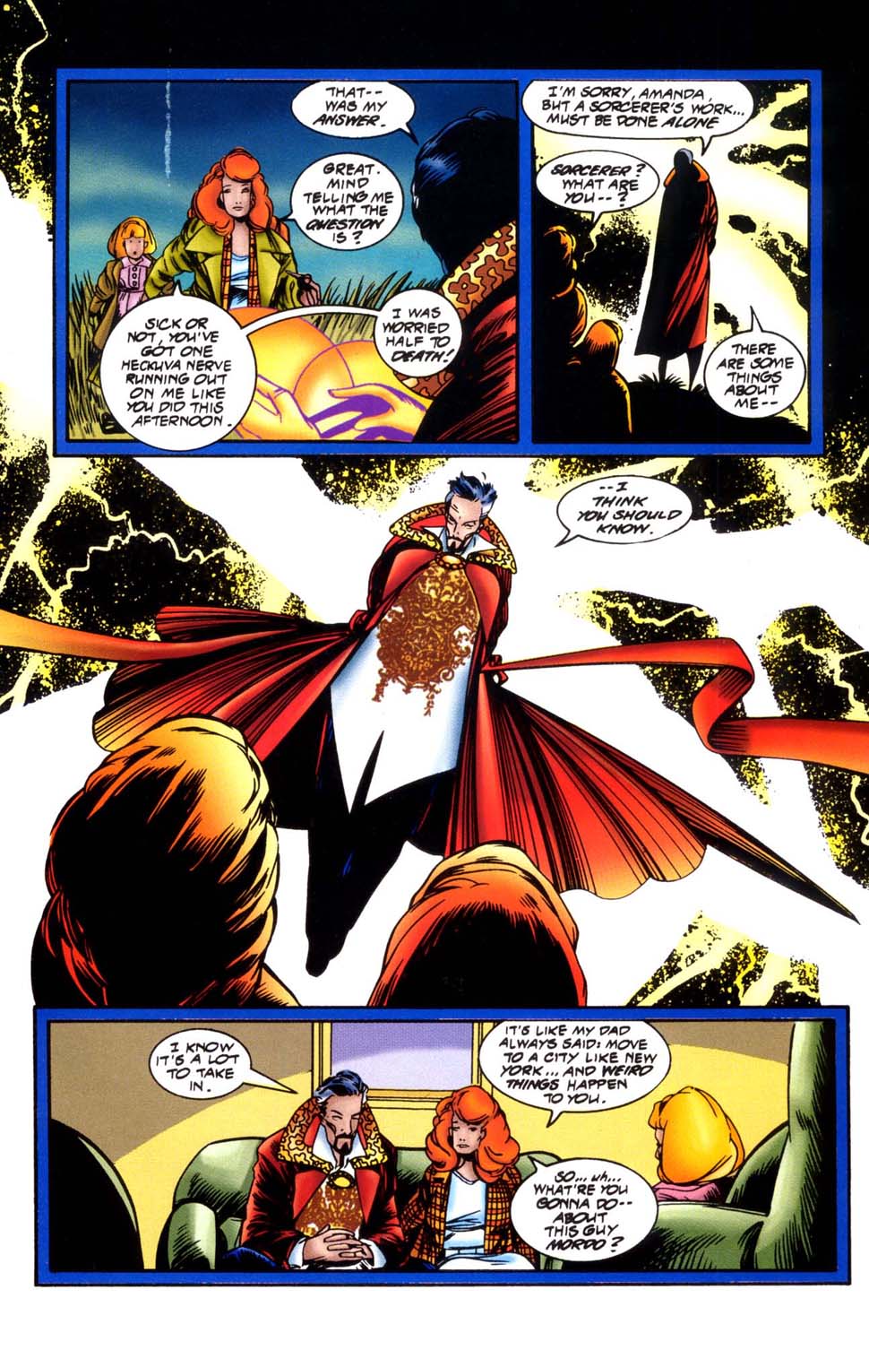 Read online Doctor Strange: Sorcerer Supreme comic -  Issue #86 - 18