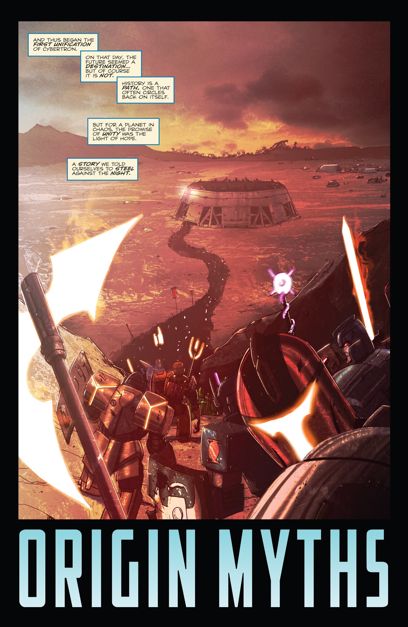 Read online Optimus Prime comic -  Issue #10 - 11