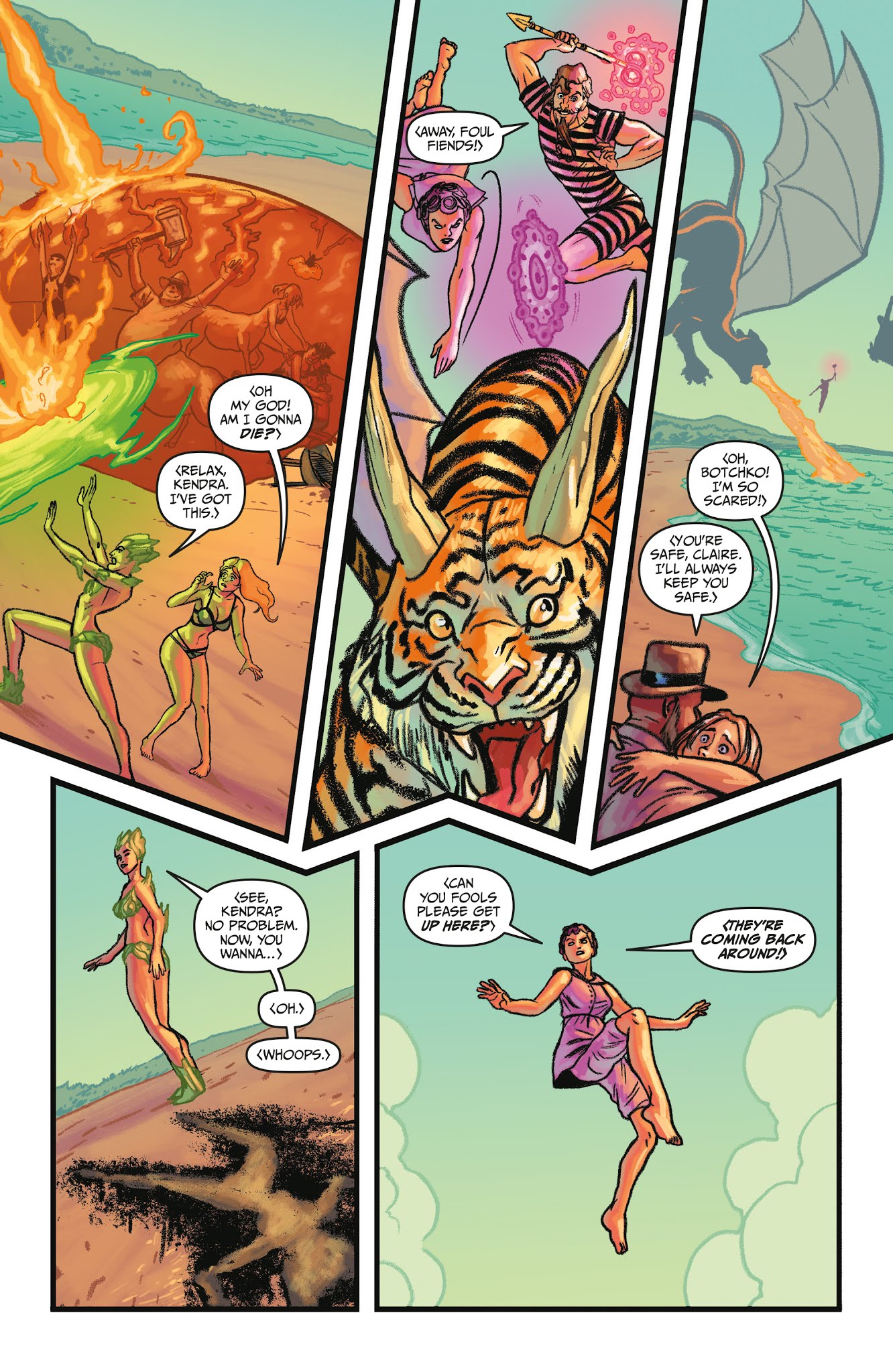 Read online Curse Words Summer Swimsuit Special comic -  Issue # Full - 18
