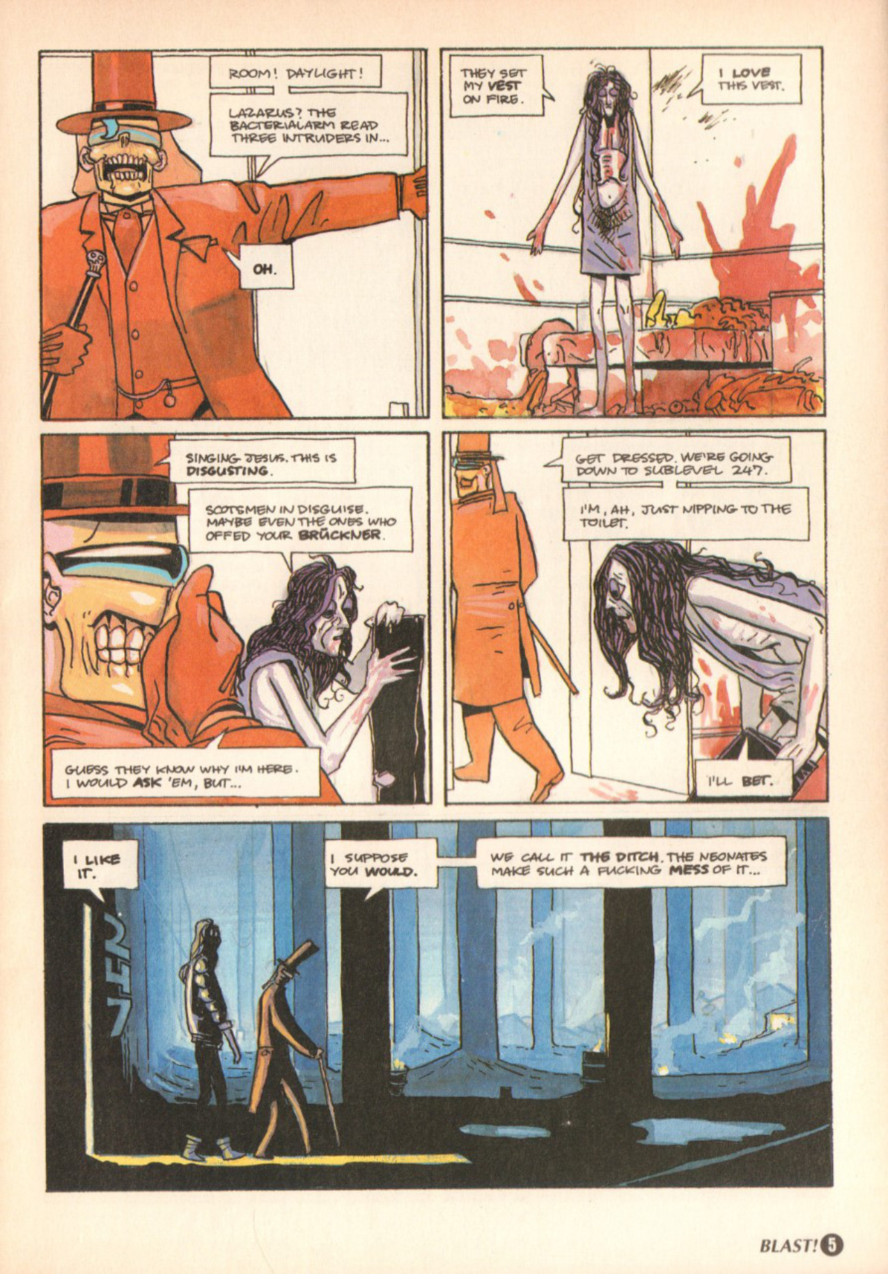 Read online Blast (1991) comic -  Issue #3 - 7