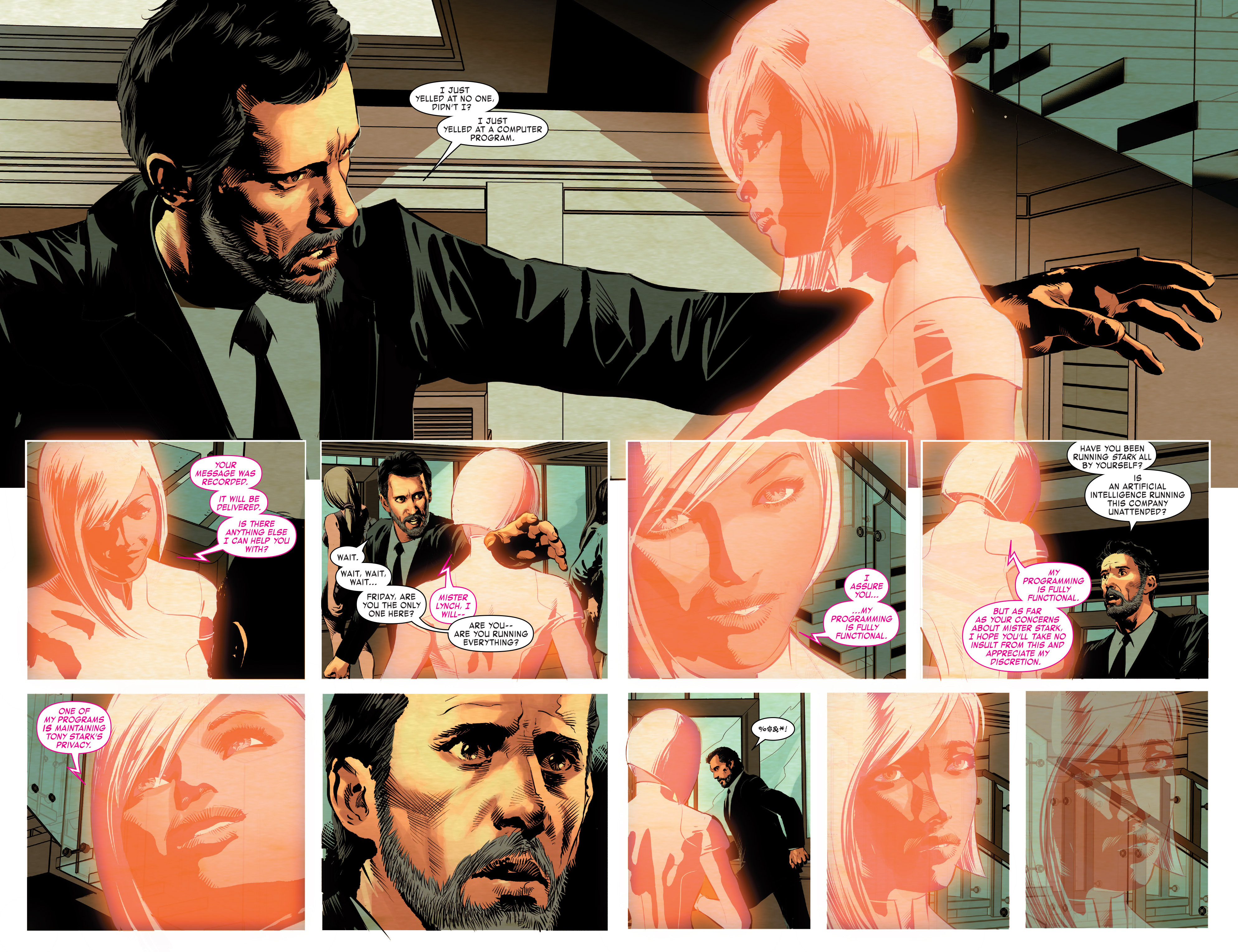 Read online True Believers: Invincible Iron Man-The War Machines comic -  Issue # Full - 71