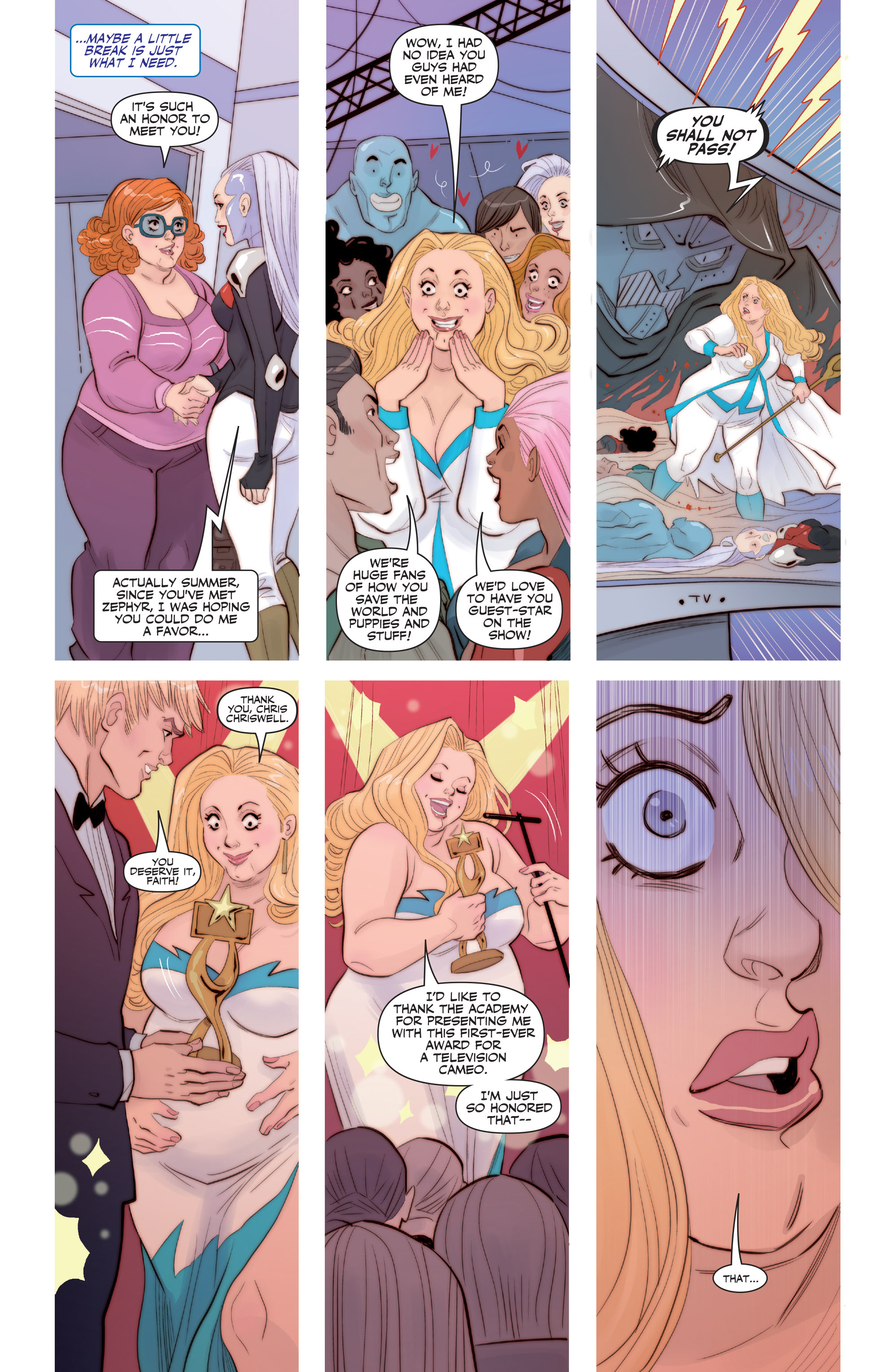 Read online Faith: Hollywood and Vine comic -  Issue # TPB - 73