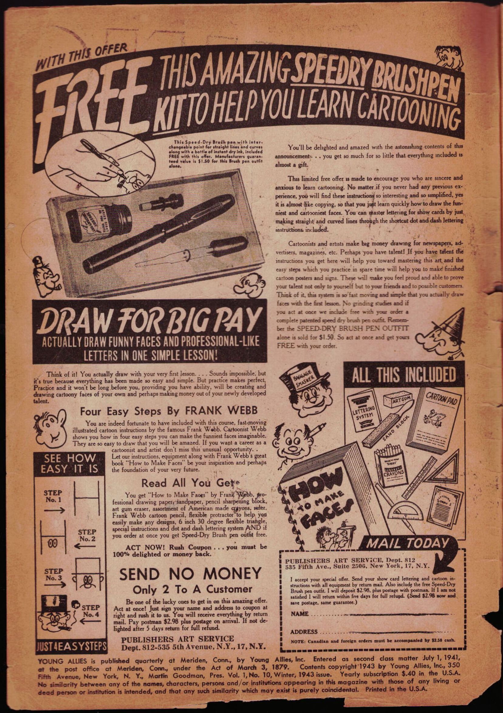 Read online Young Allies Comics comic -  Issue #10 - 2