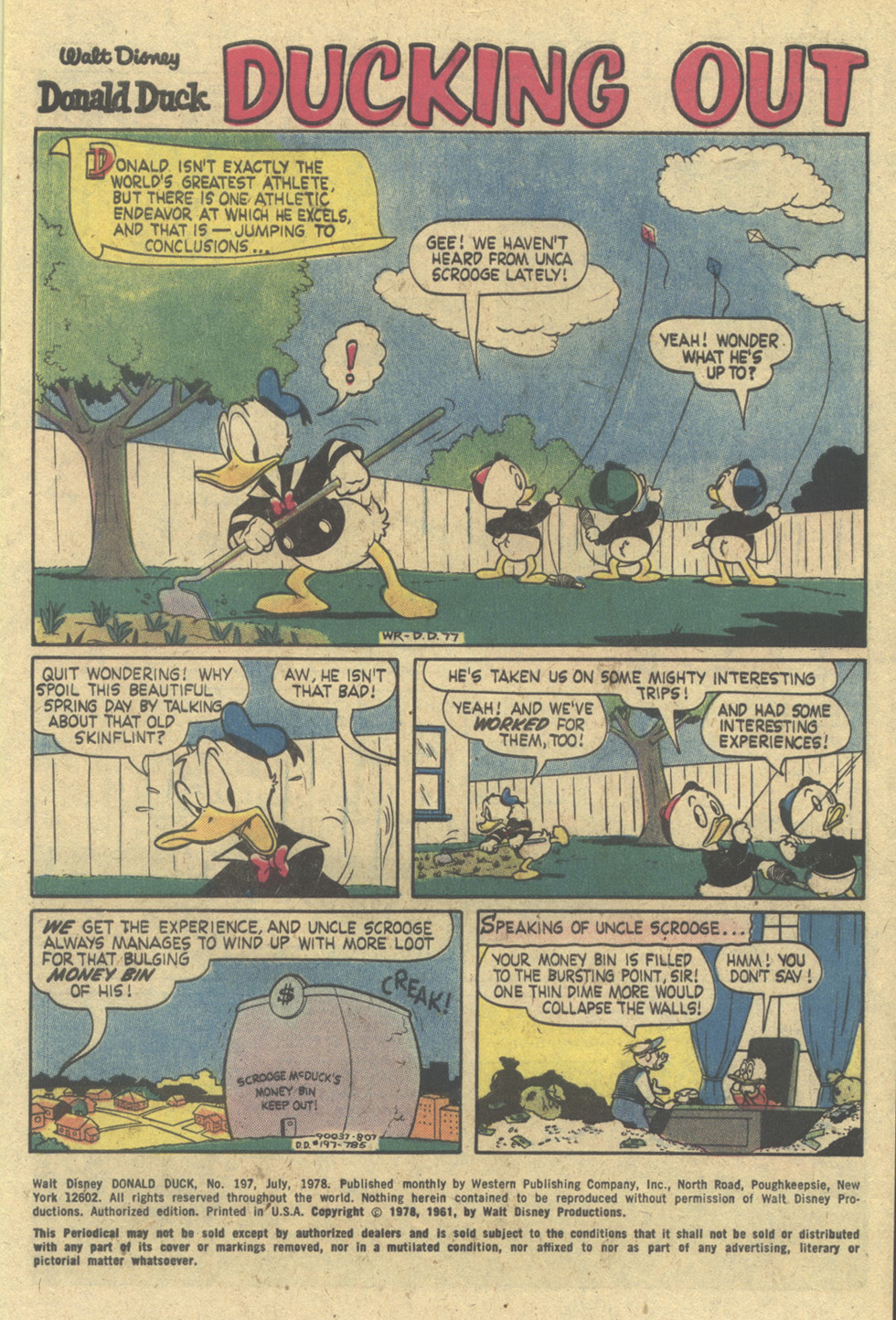 Read online Donald Duck (1962) comic -  Issue #197 - 3