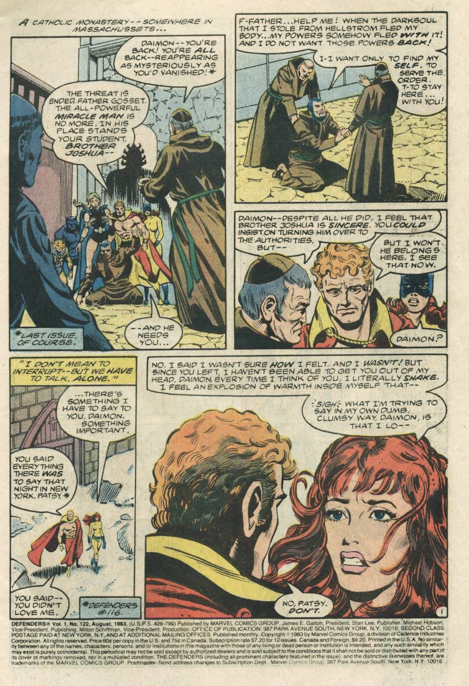 Read online The Defenders (1972) comic -  Issue #122 - 2