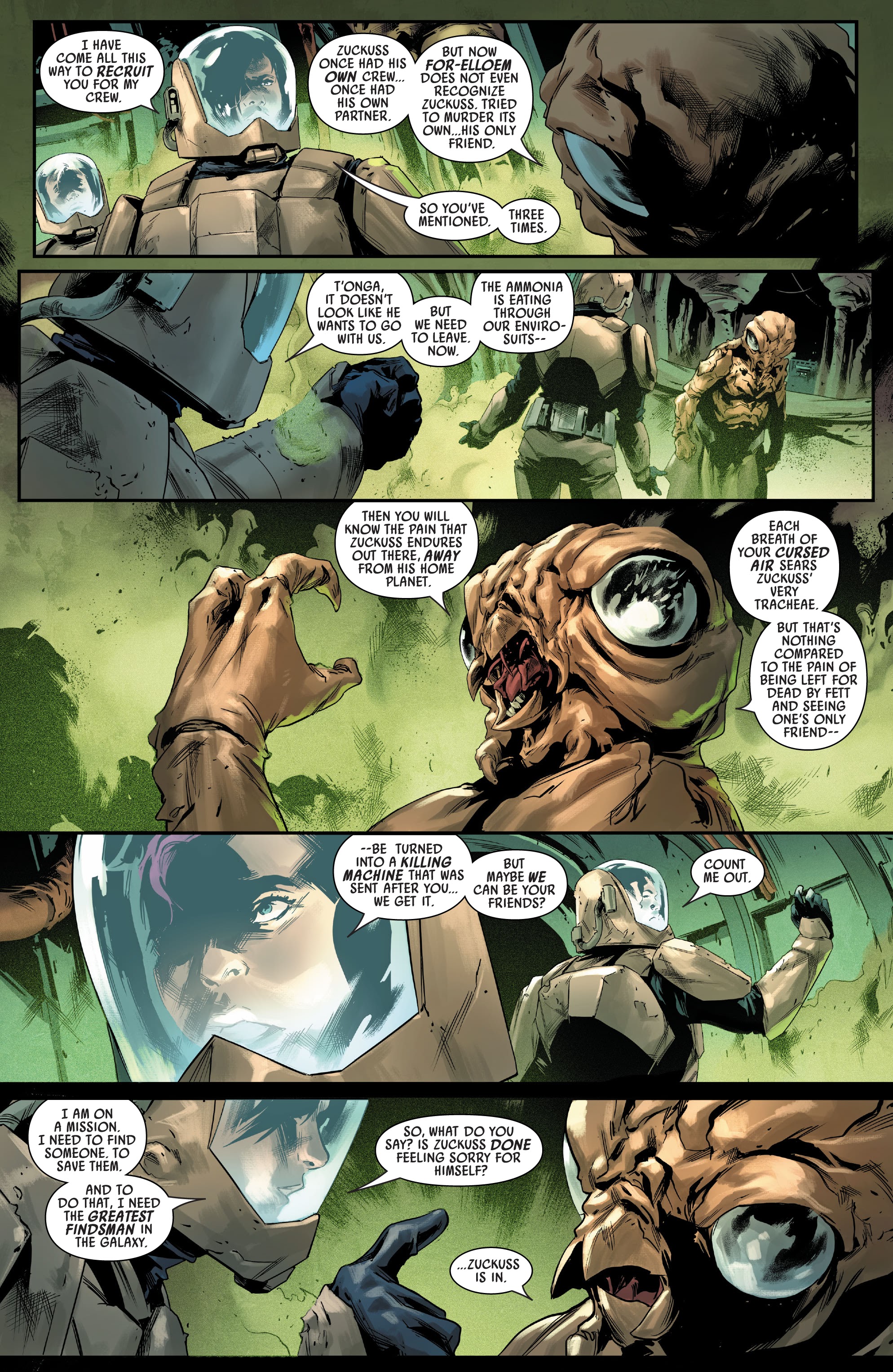 Read online Star Wars: Bounty Hunters comic -  Issue #15 - 16