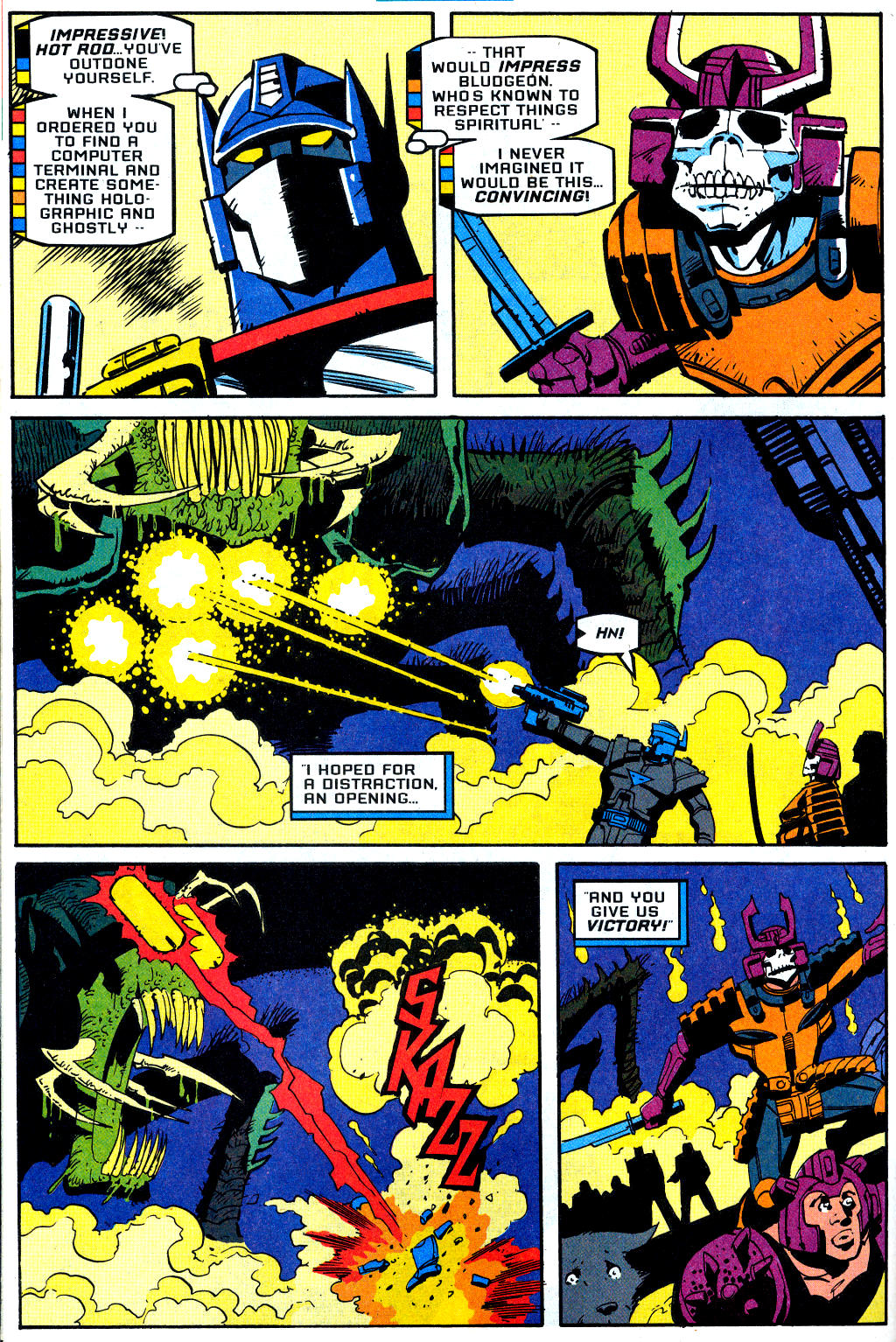 Read online Transformers Generation 2 comic Issue 2