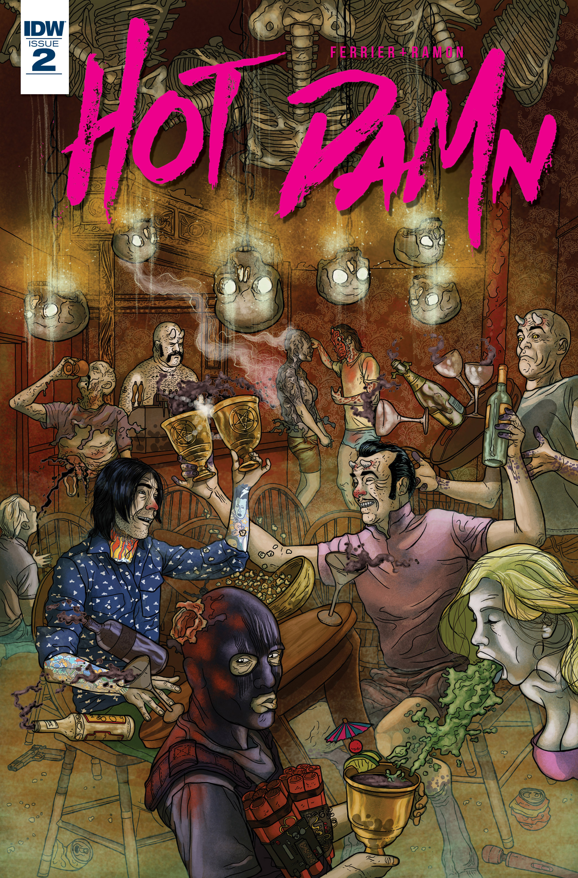 Read online Hot Damn comic -  Issue #2 - 1