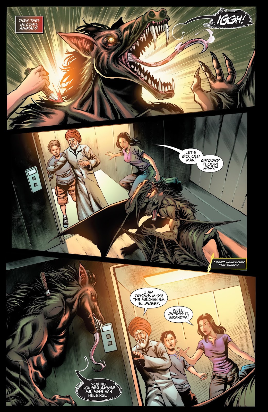 Van Helsing: Sword of Heaven issue 2 - Page 4