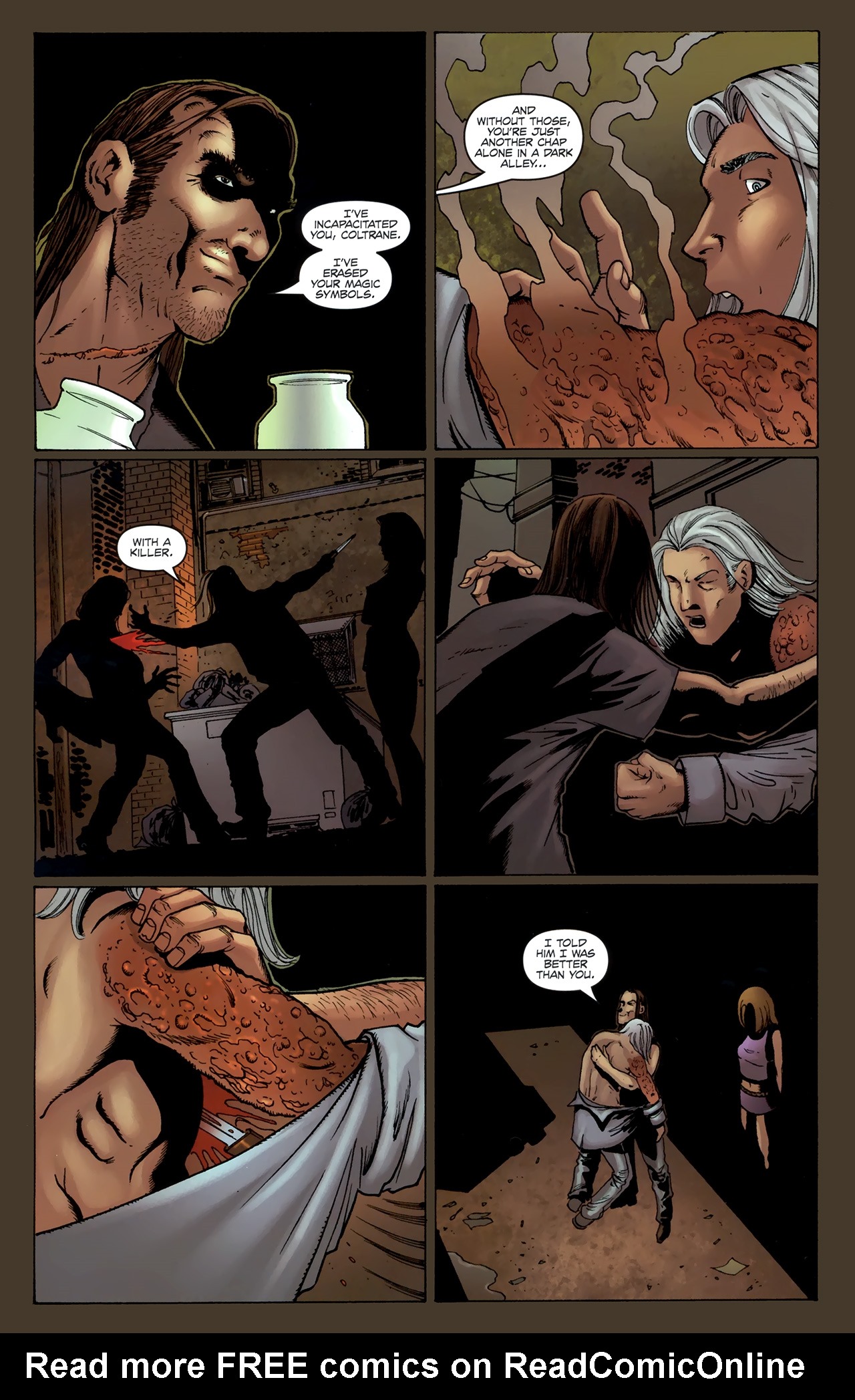 Read online Gravel comic -  Issue #20 - 17