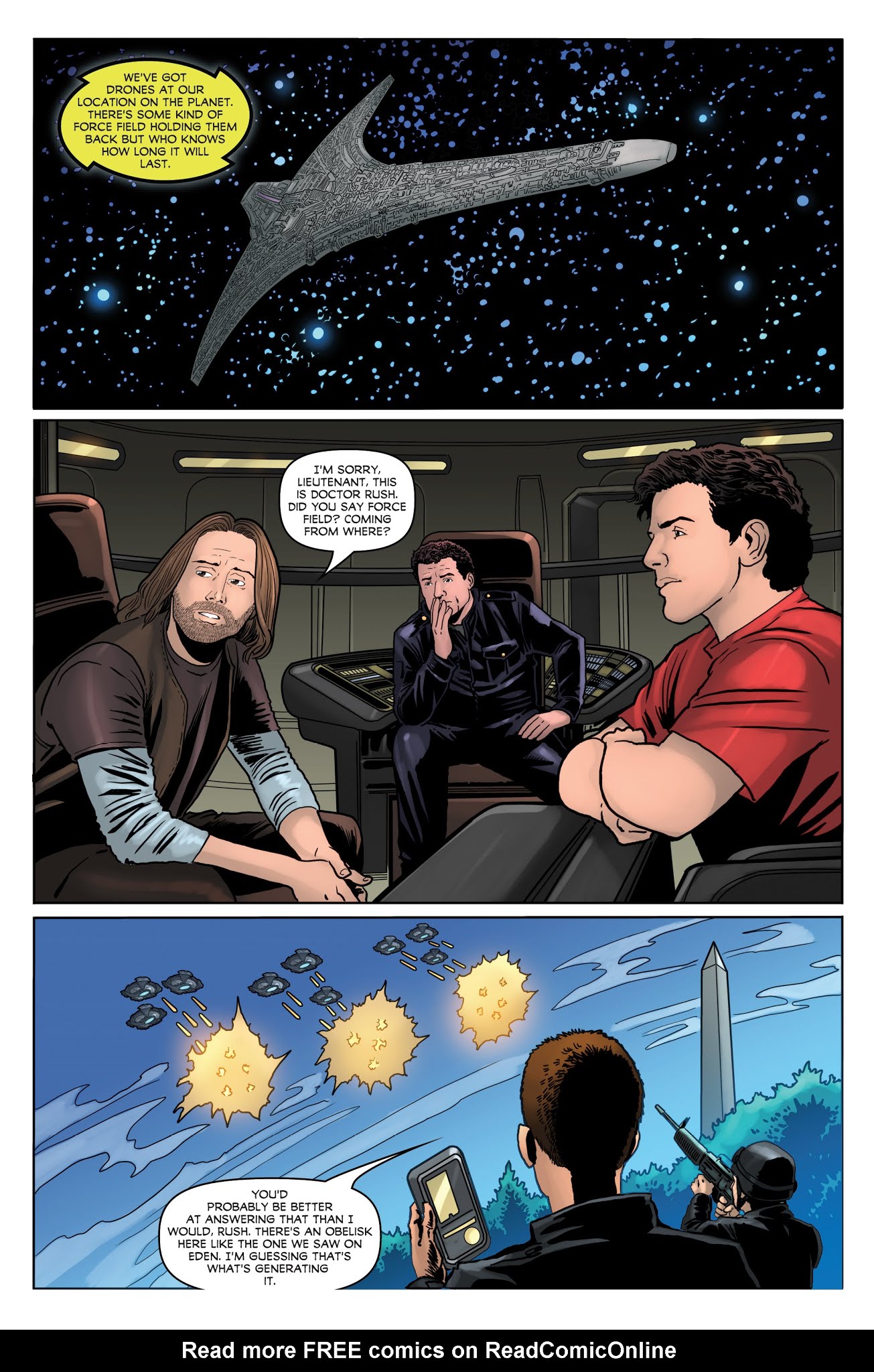 Read online Stargate Universe: Back To Destiny comic -  Issue #5 - 13