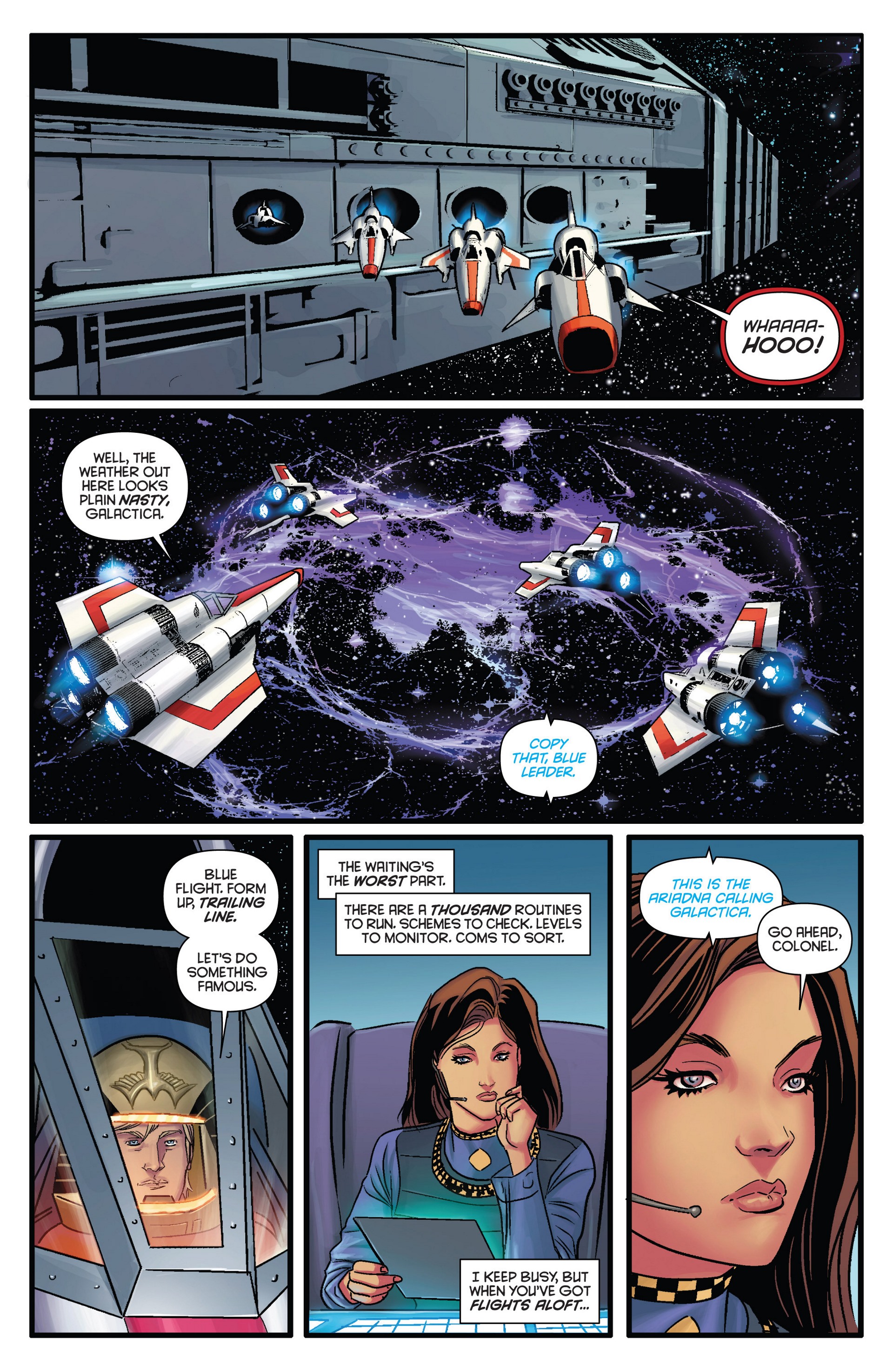 Classic Battlestar Galactica (2013) 6 Page 9