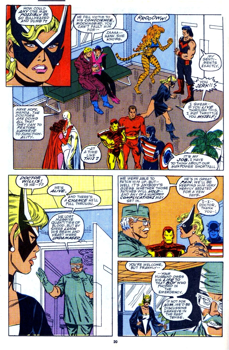 Read online Avengers Spotlight comic -  Issue #30 - 17