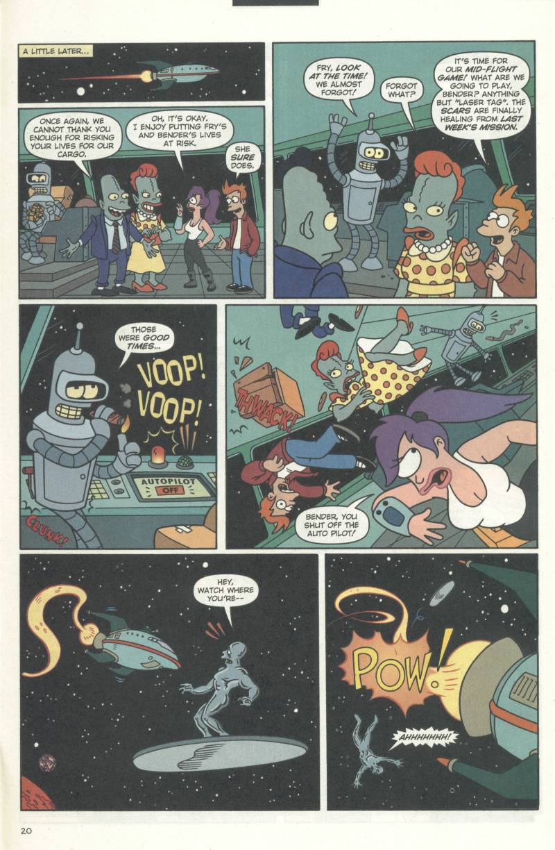 Read online Futurama Comics comic -  Issue #2 - 22