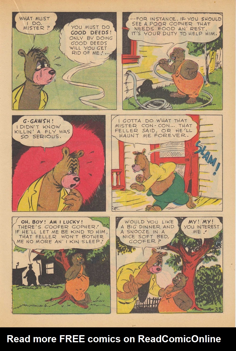 Read online Our Gang Comics comic -  Issue #9 - 37