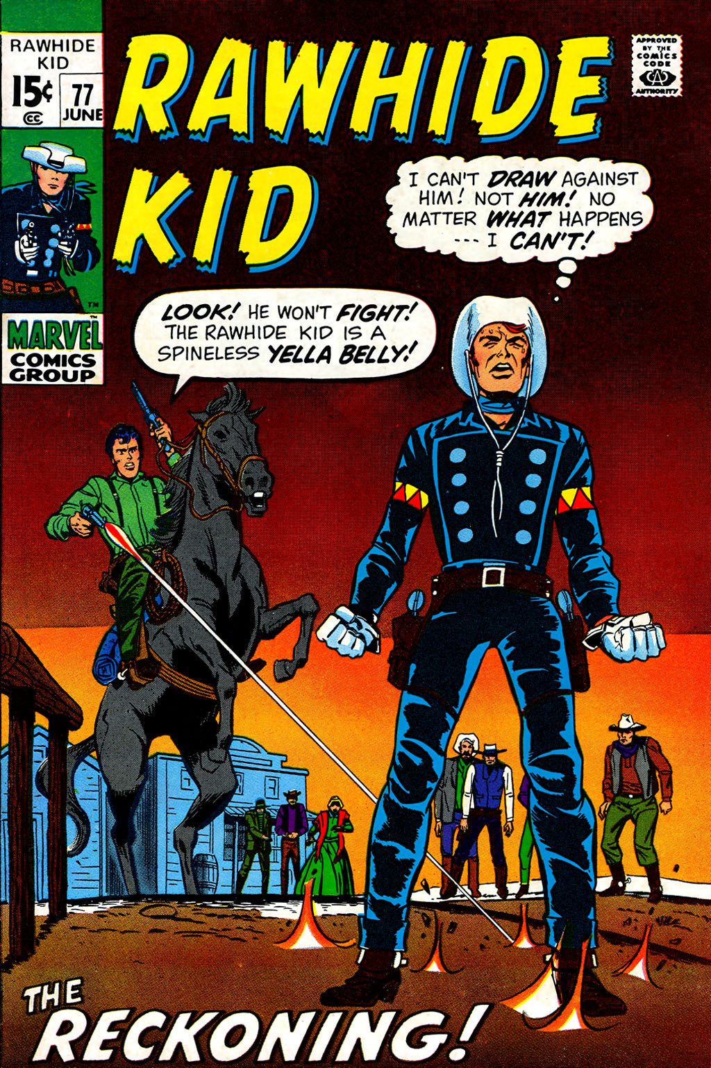 Read online The Rawhide Kid comic -  Issue #77 - 1