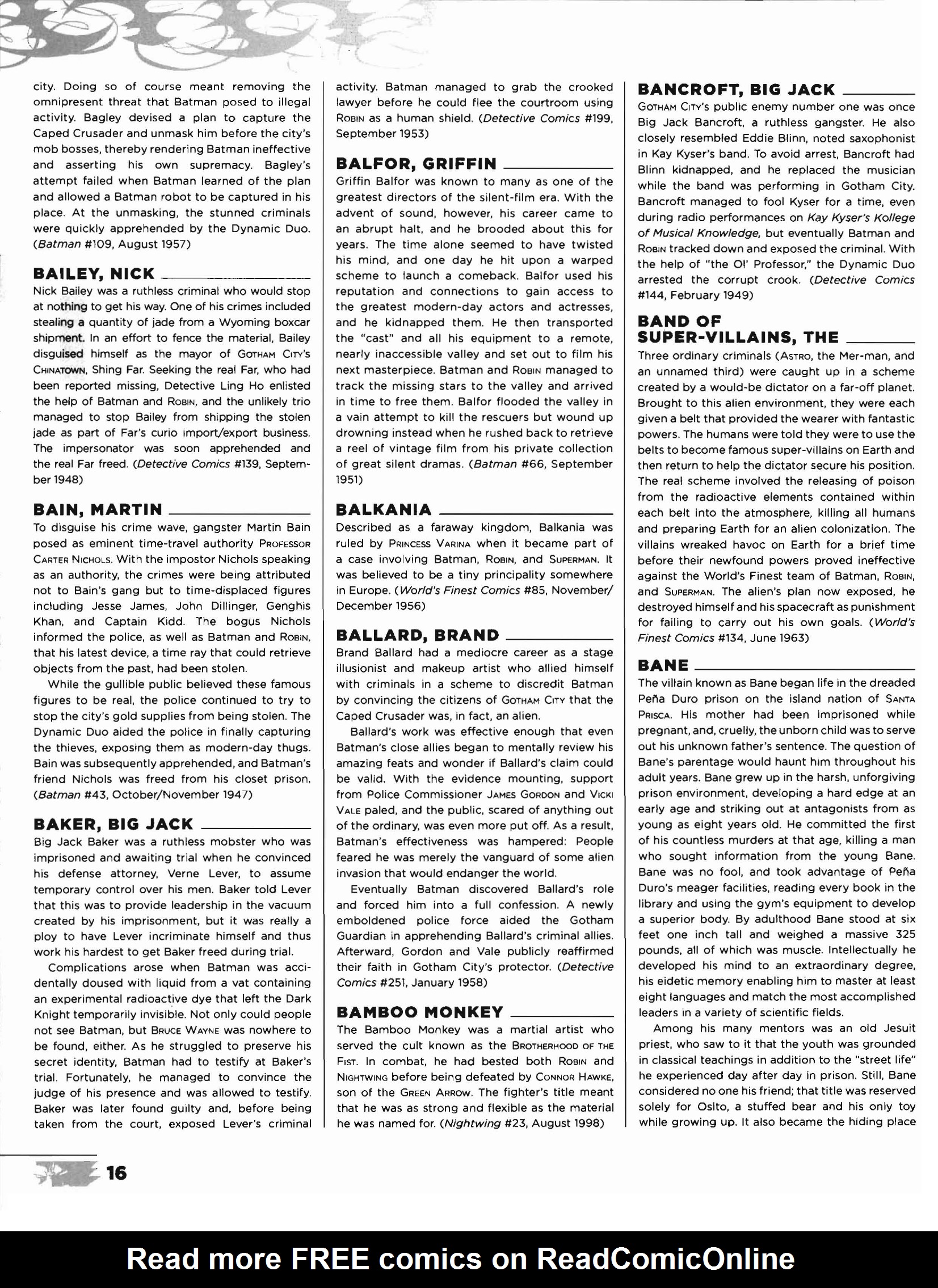 Read online The Essential Batman Encyclopedia comic -  Issue # TPB (Part 1) - 27