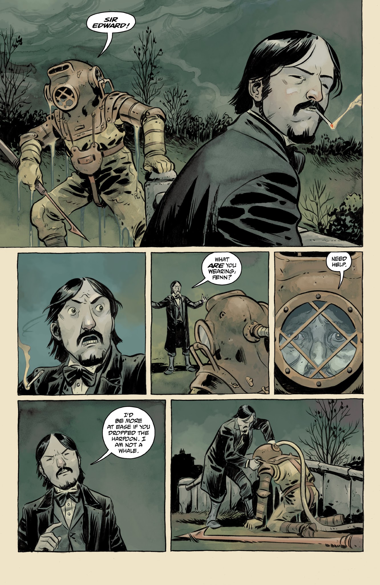 Read online Sir Edward Grey, Witchfinder: The Mysteries of Unland comic -  Issue # TPB - 50