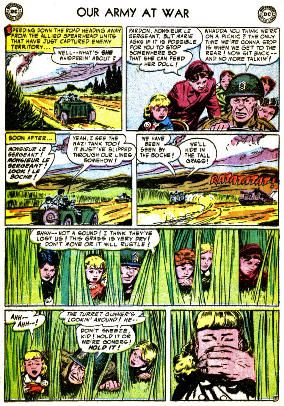 Read online Our Army at War (1952) comic -  Issue #24 - 20