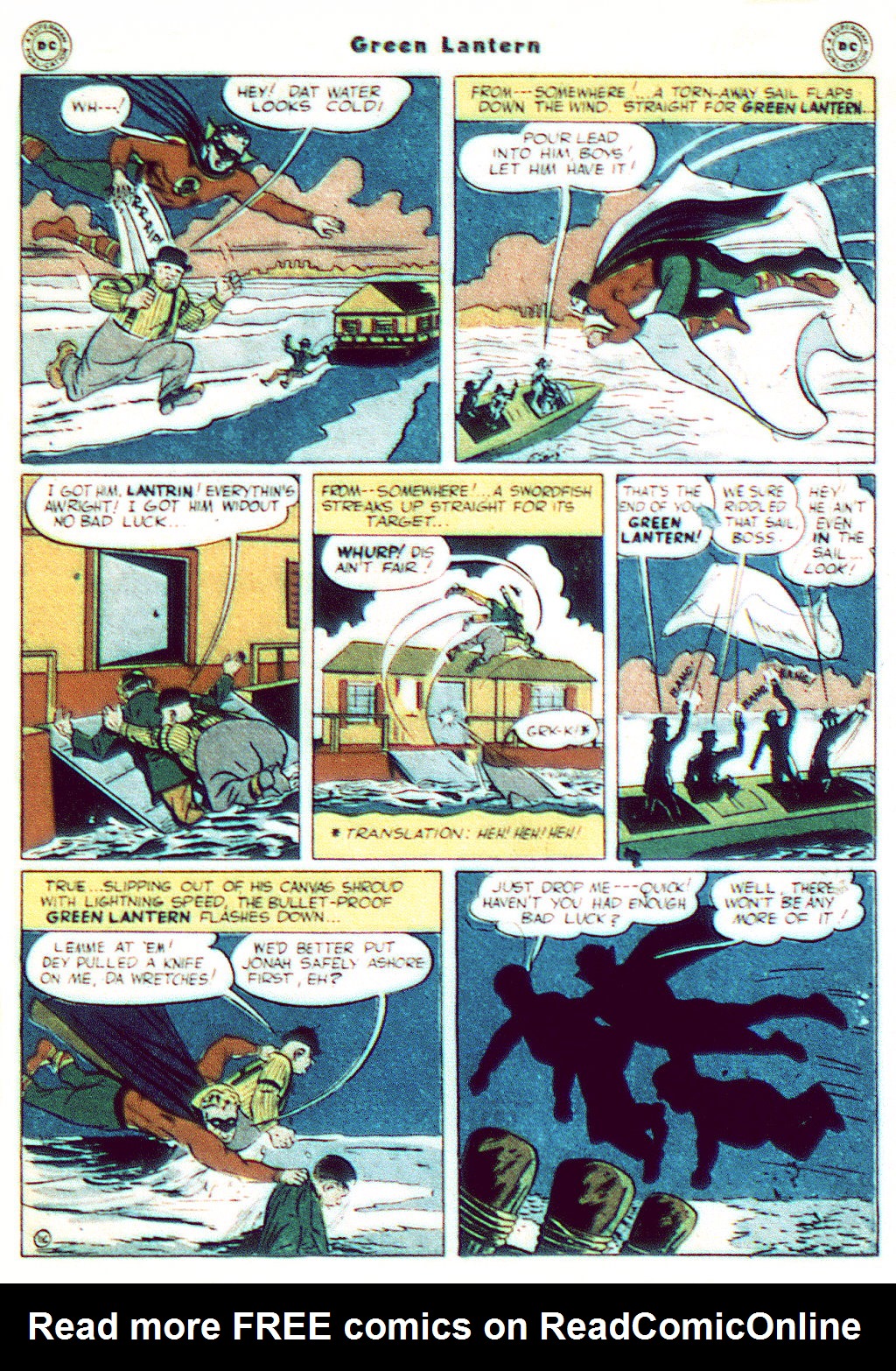 Read online Green Lantern (1941) comic -  Issue #19 - 48