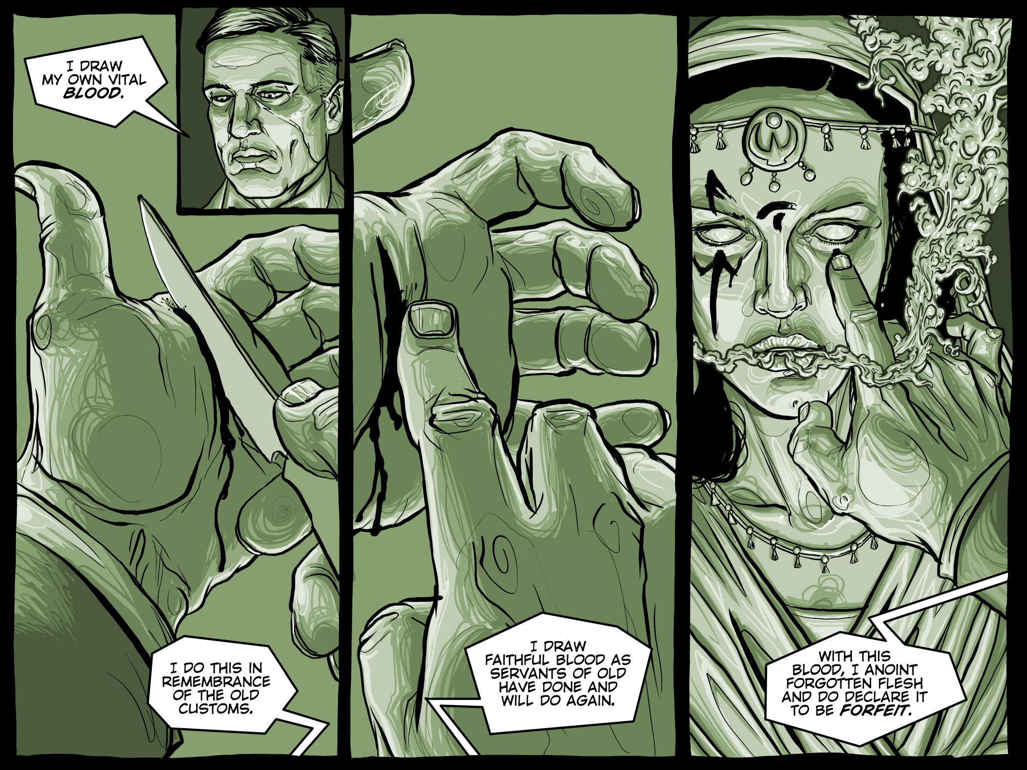 Read online False Positive comic -  Issue #4 - 14