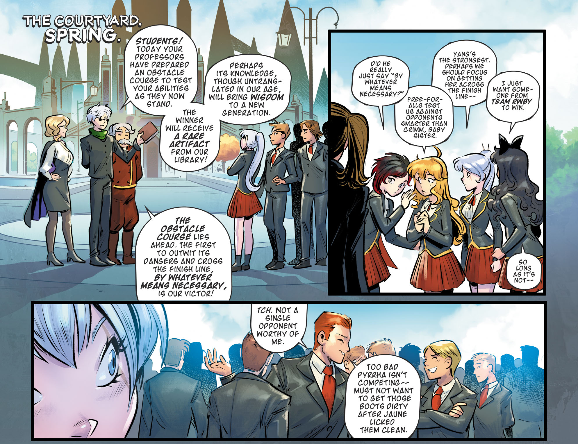 Read online RWBY comic -  Issue #5 - 11