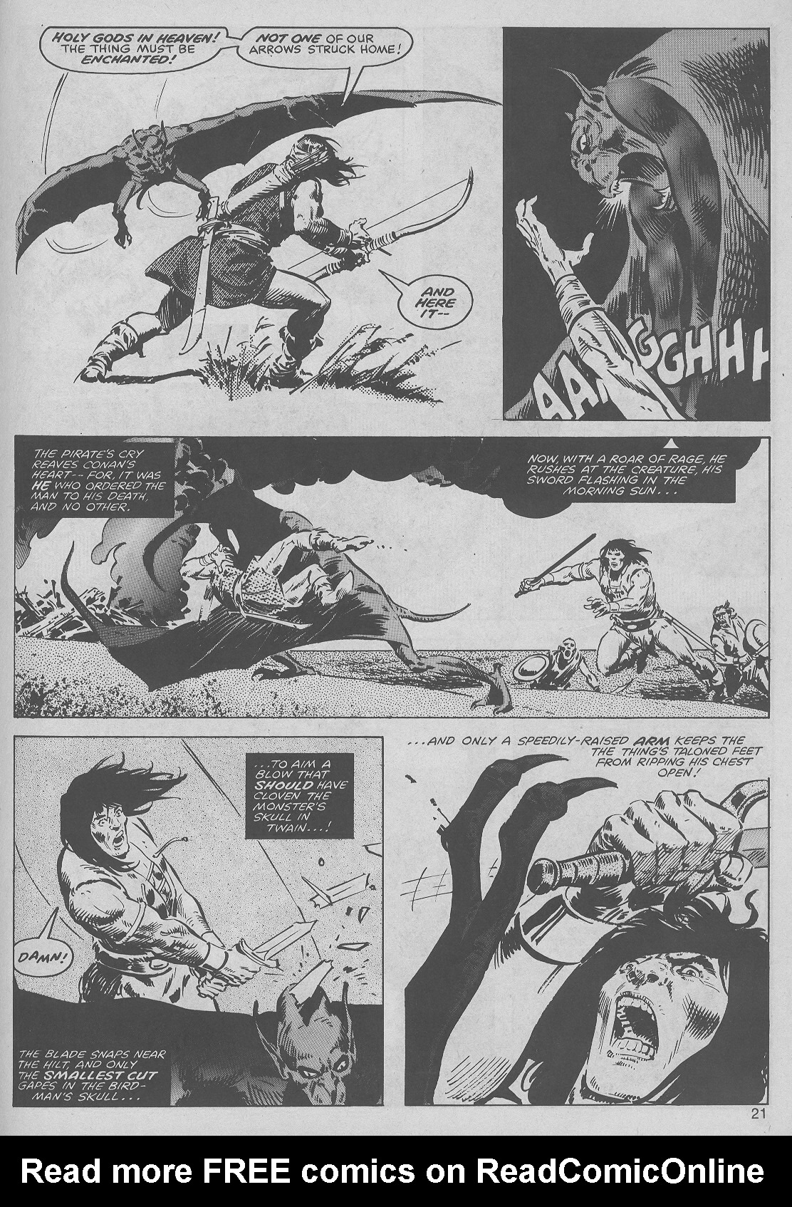 Read online The Savage Sword Of Conan comic -  Issue #45 - 21