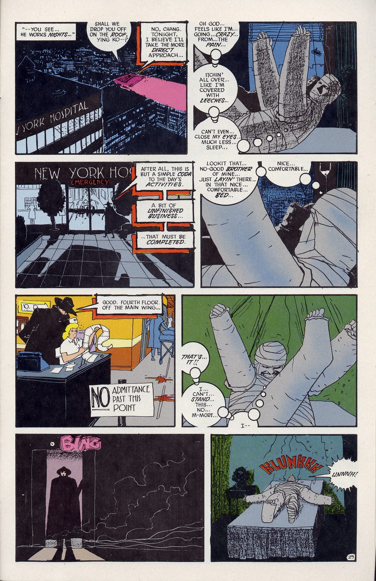 Read online The Shadow (1987) comic -  Issue #9 - 31