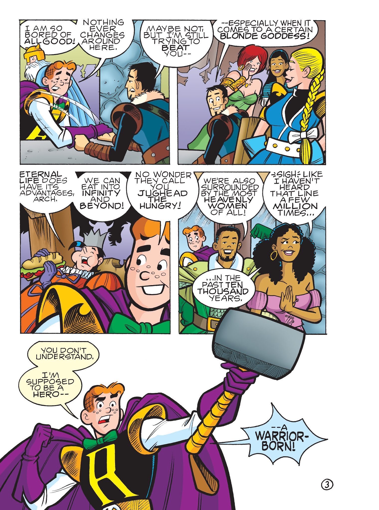 Read online Archie 75th Anniversary Digest comic -  Issue #12 - 166