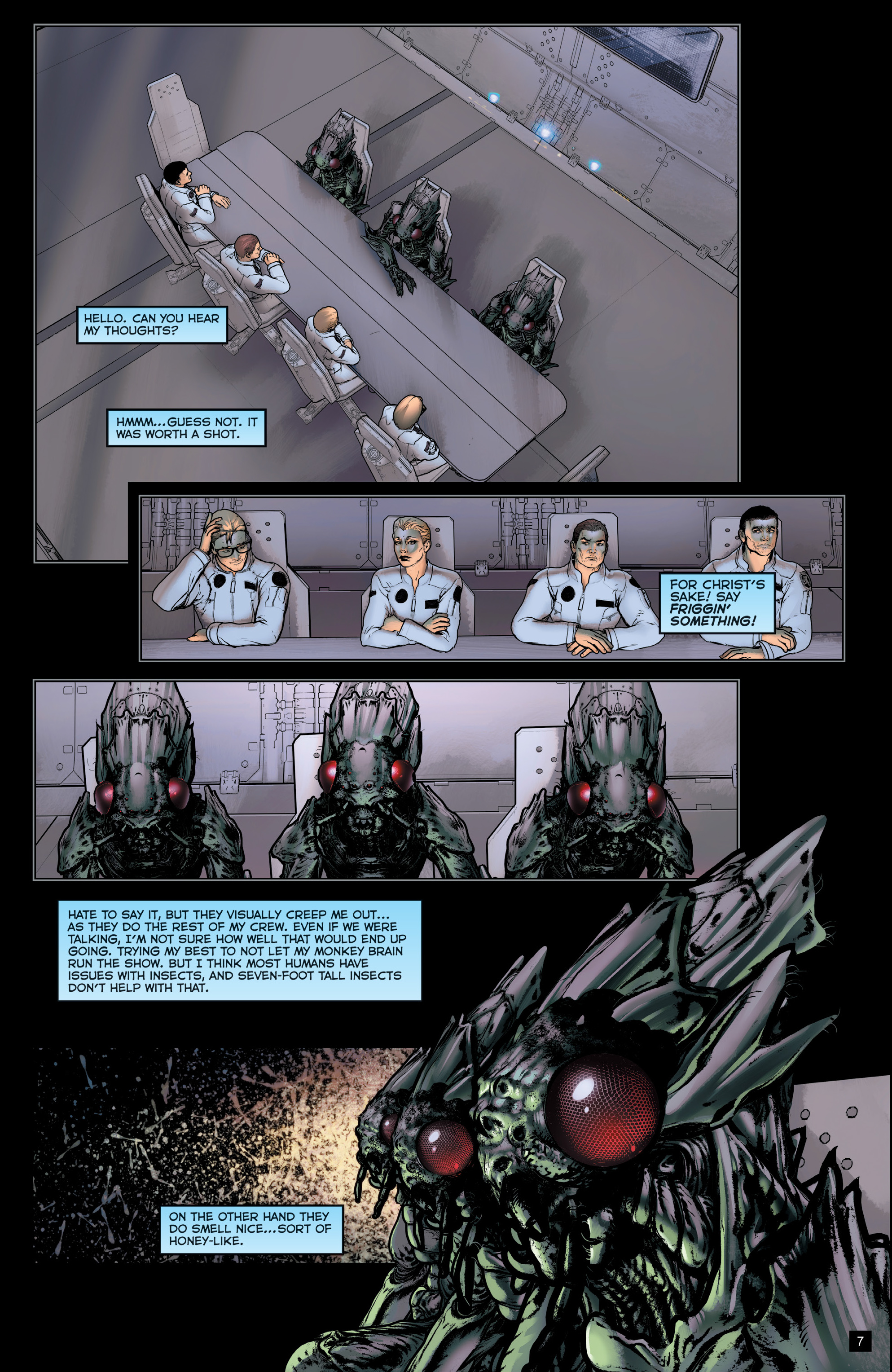 Read online Faster than Light comic -  Issue #4 - 8