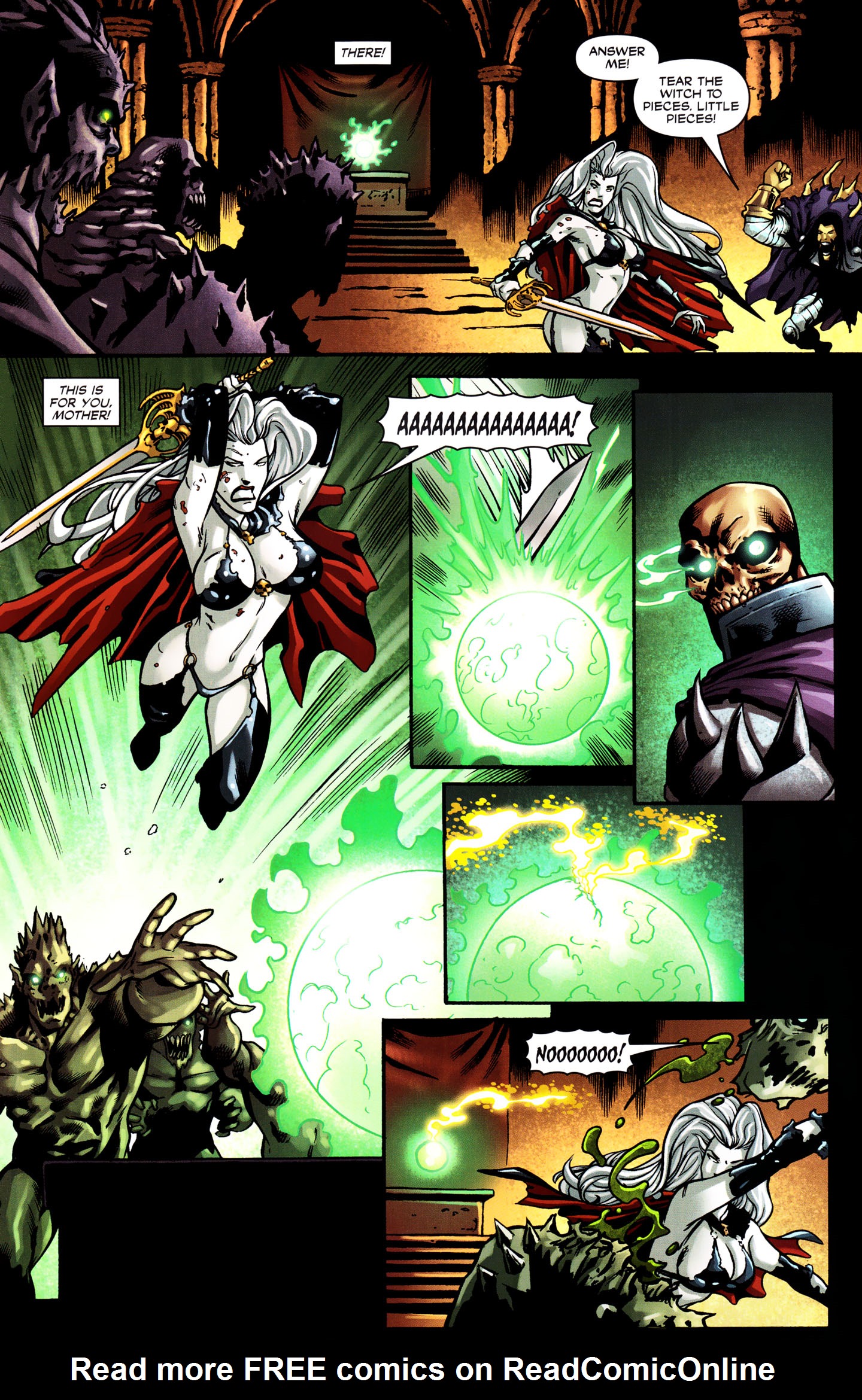 Read online Lady Death: Origins - Cursed comic -  Issue #2 - 22