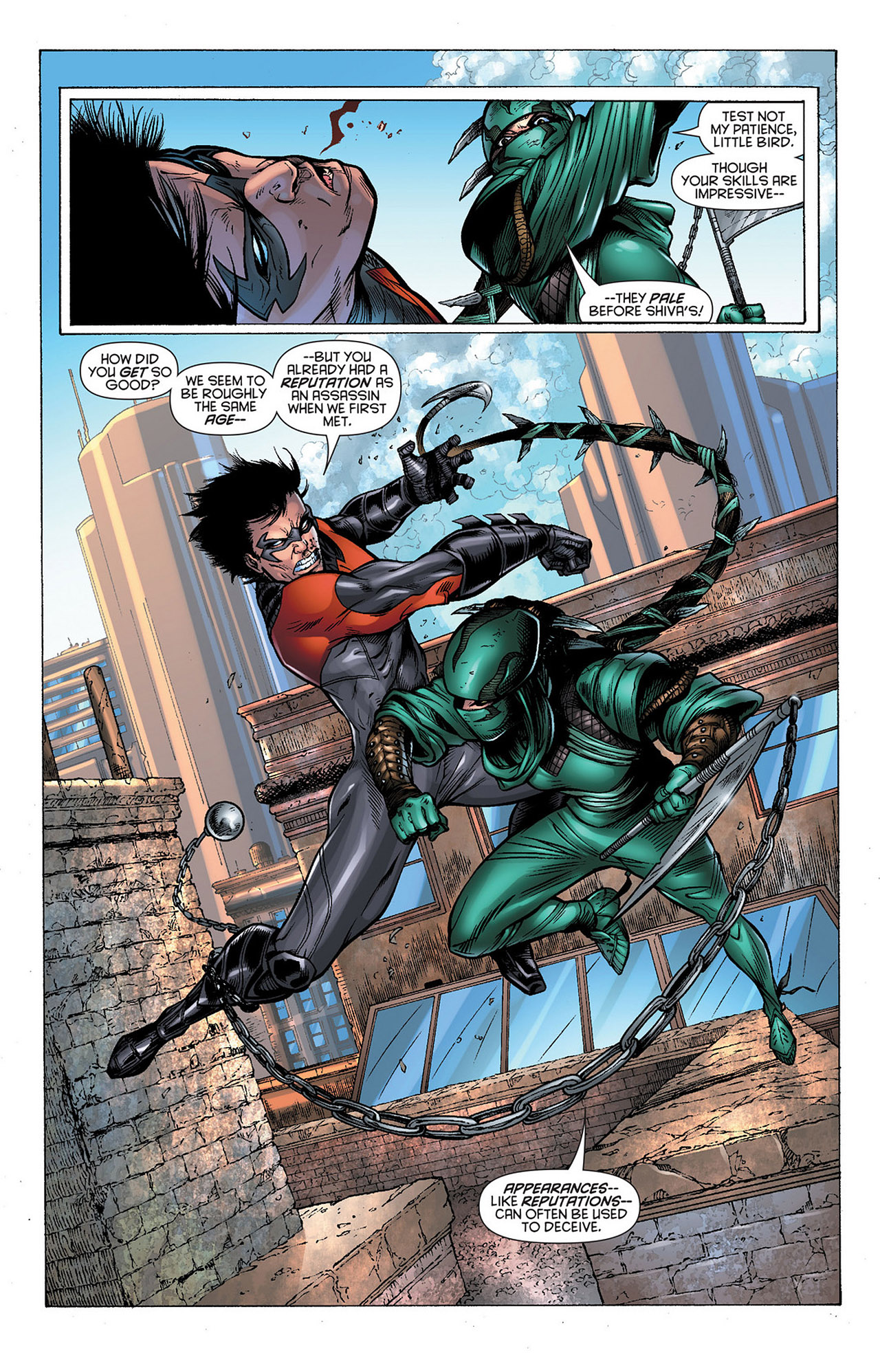 Read online Nightwing (2011) comic -  Issue #14 - 16