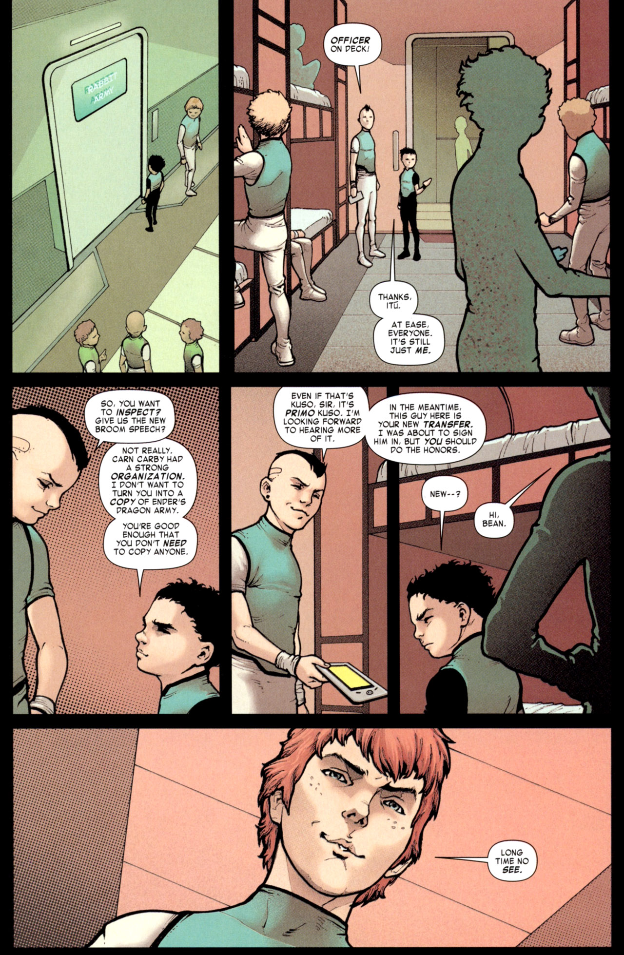 Read online Ender's Shadow: Command School comic -  Issue #3 - 24